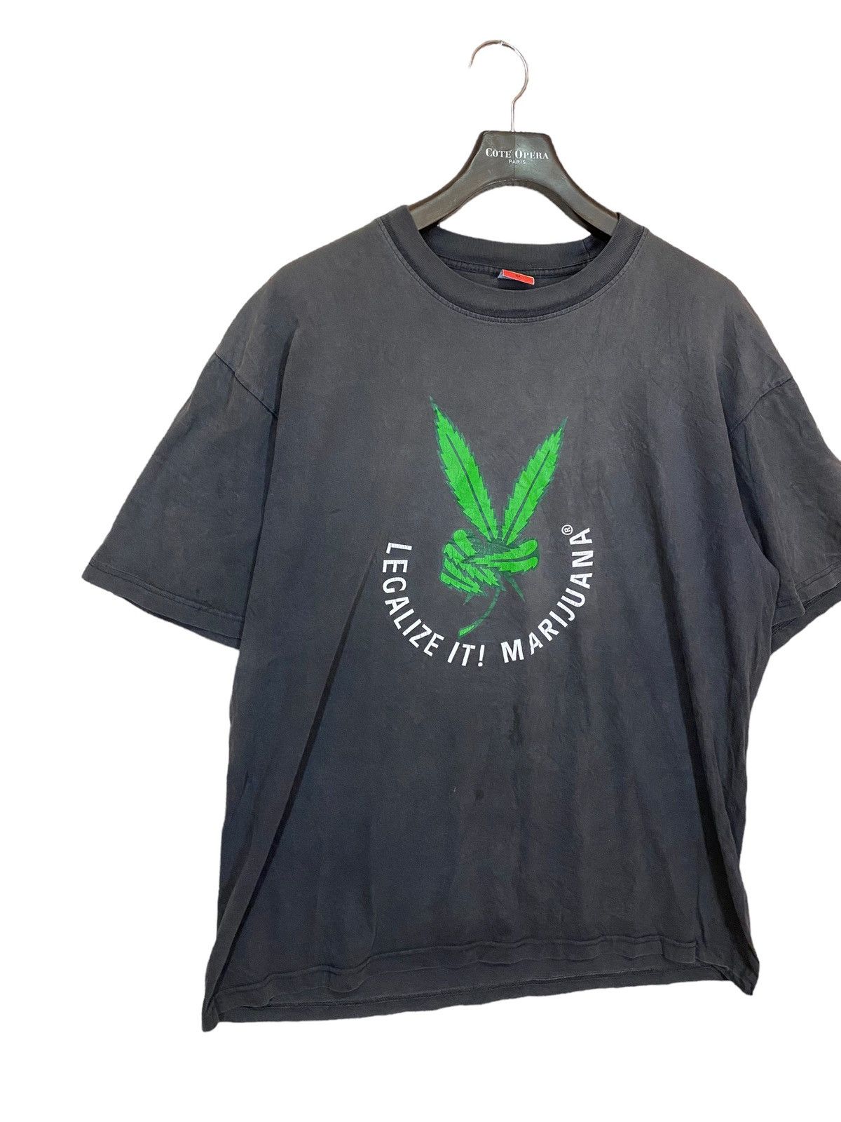 Other × Vintage Vtg legalize it! Marijuana ragge tshirt size xl Size US XL / EU 56 / 4 - 2 Thumbnail