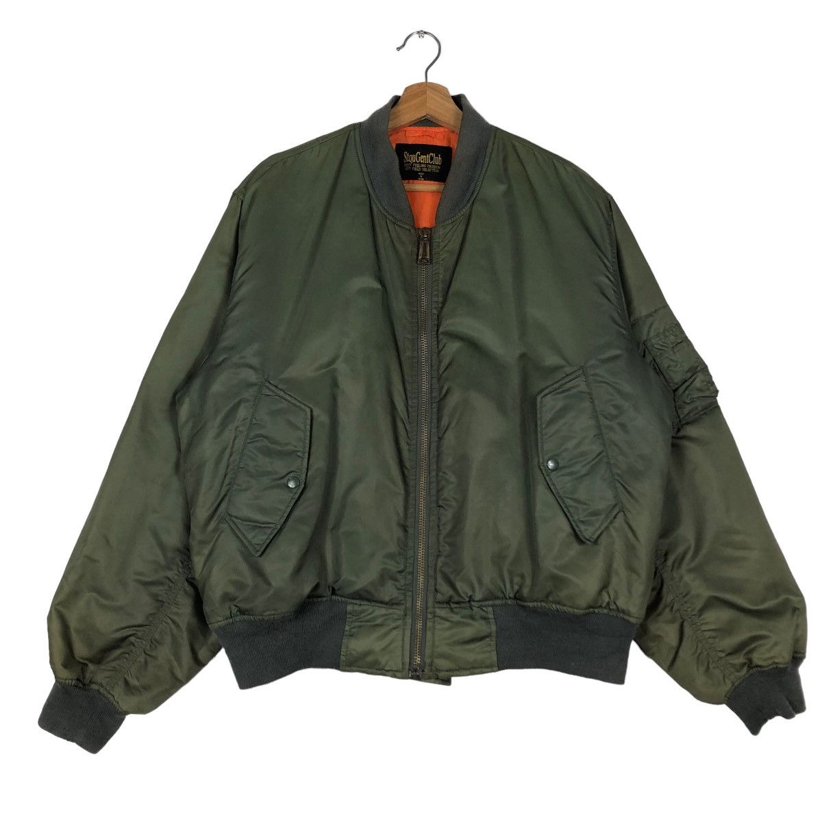 Japanese Brand 🔥90’s Riot Riot Reversible Bomber Jacket Stou Gent Club Size US M / EU 48-50 / 2 - 1 Thumbnail