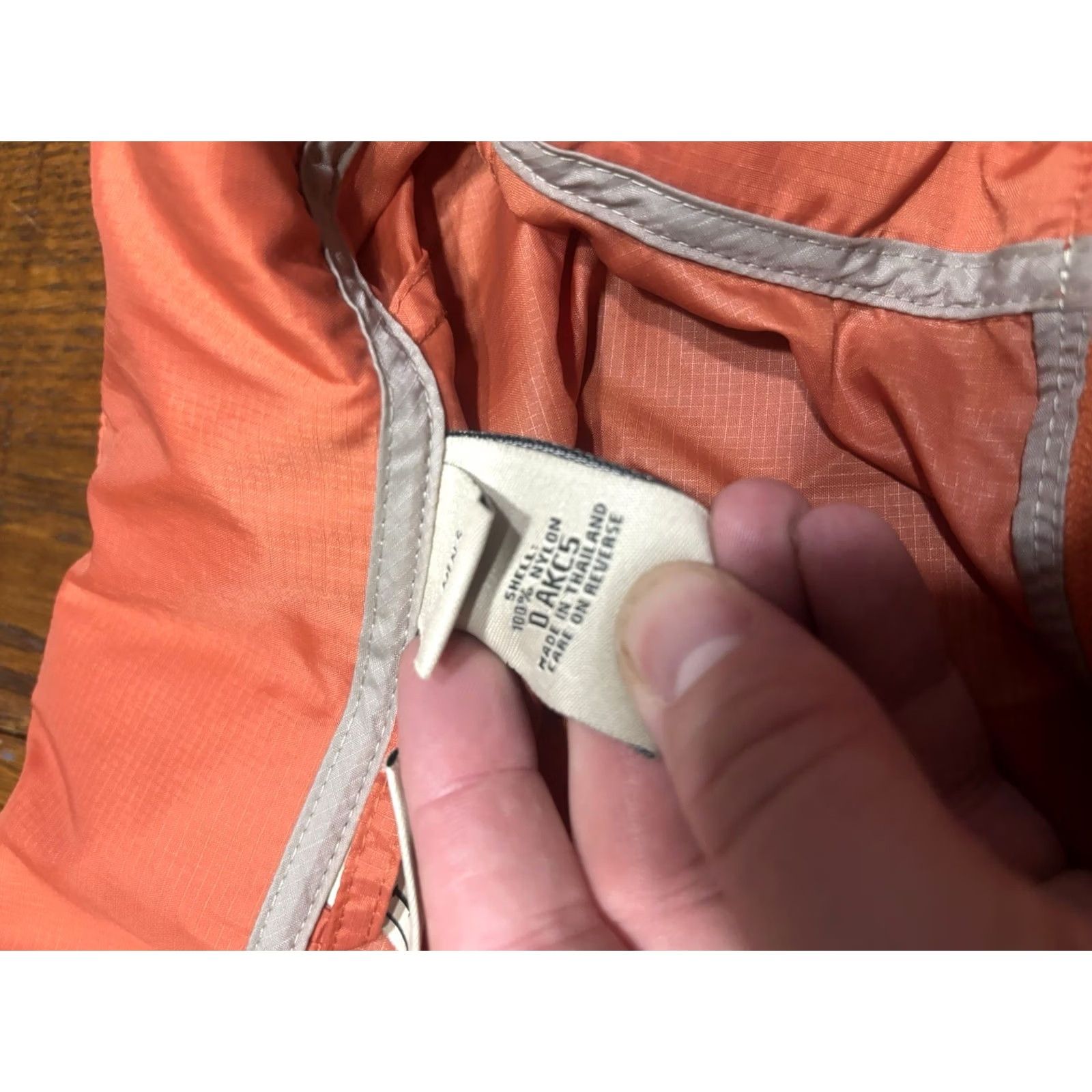 Vintage L.L. Bean Jacket Mens Large Orange Full Zip Windbreaker G1 Size US L / EU 52-54 / 3 - 3 Thumbnail