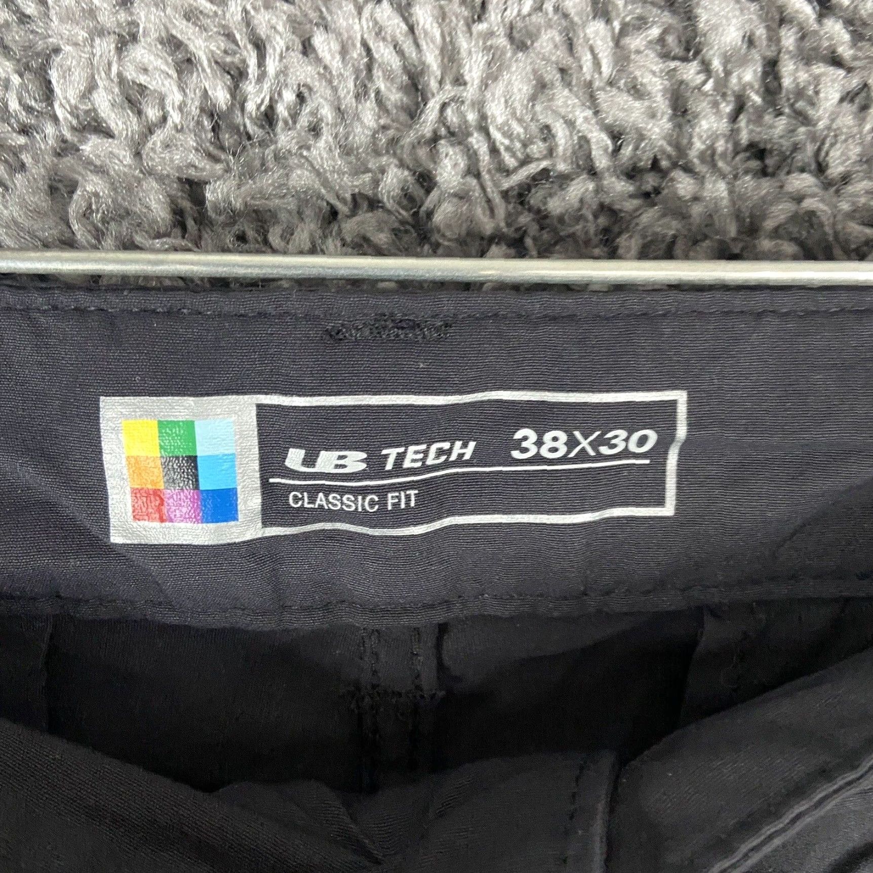 Vintage VINTAGE UB Tech Pants Men’s 38x29 Black Chino Regular Men’s 38 Black 90s/2000s style Size US 38 / EU 54 - 5 Thumbnail
