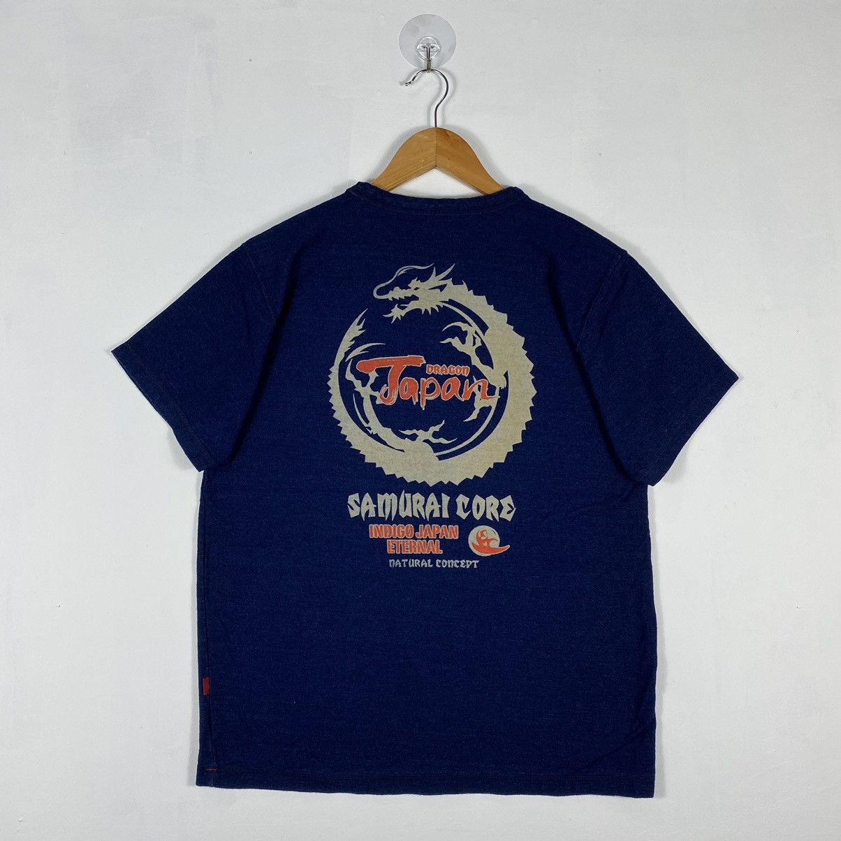 Eternal × Indigo ETERNAL DRAGON JAPAN SAMURAI CORE INDIGO JAPAN TEE Size US M / EU 48-50 / 2 - 2 Thumbnail