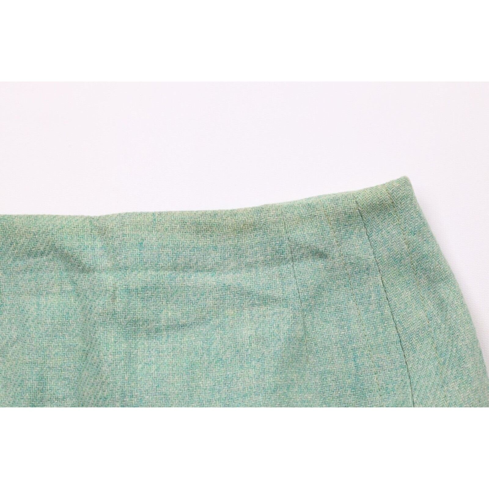 Vintage Vintage 60s 70s Streetwear Wool Tweed Pencil Skirt Size 26" / US 2 / IT 38 - 8 Thumbnail