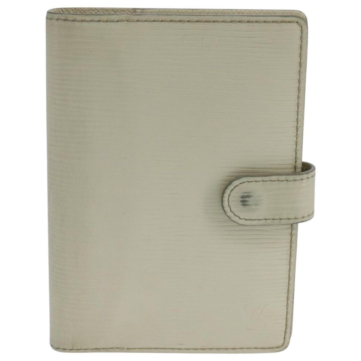 Louis Vuitton Agenda Pm White Leather Wallet (Pre-Owned) Size ONE SIZE - 1 Thumbnail