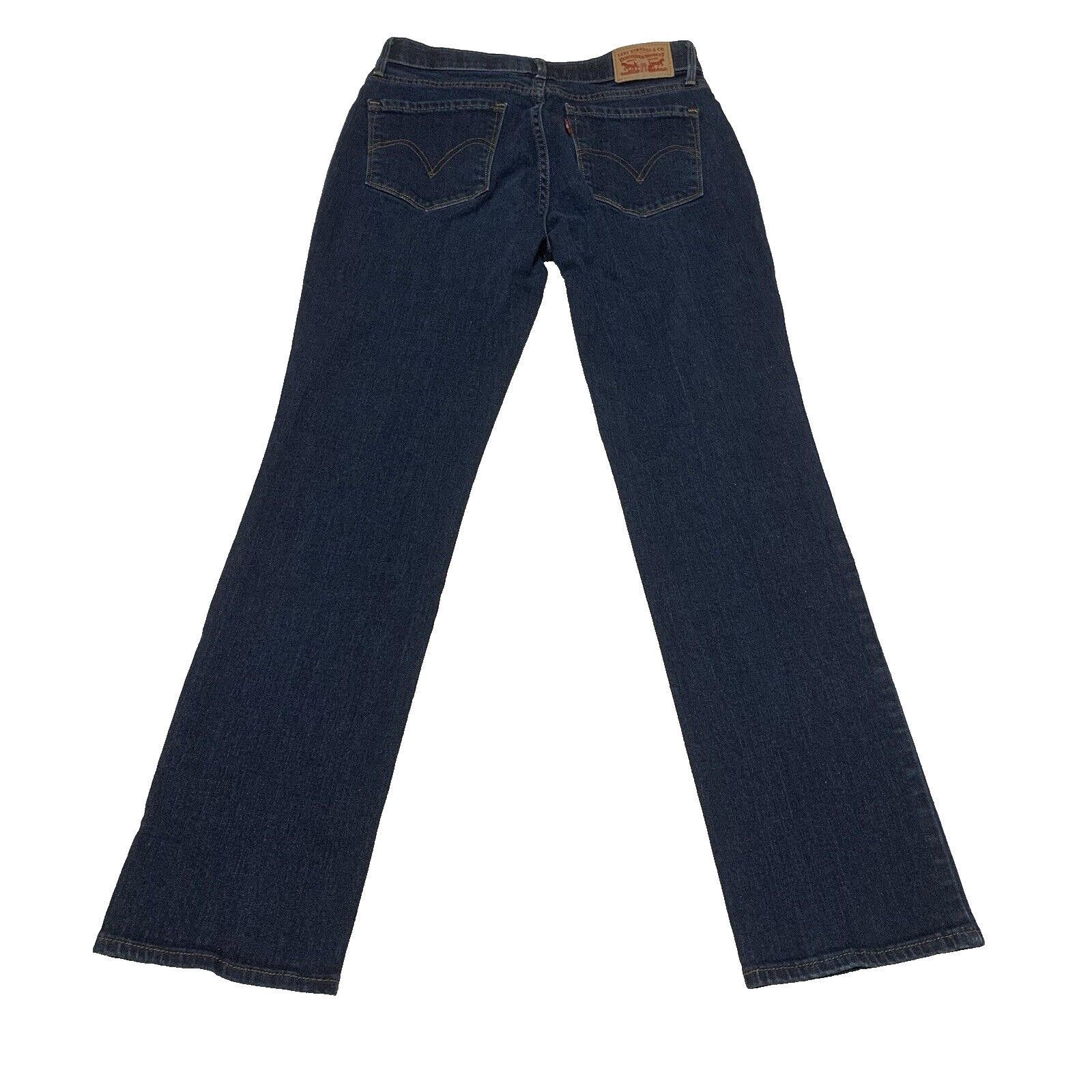 Levi's Levis 511 Jeans Men’s Slim Stretch Fit 31x32 Dark Blue Denim Size US 31 - 2 Thumbnail