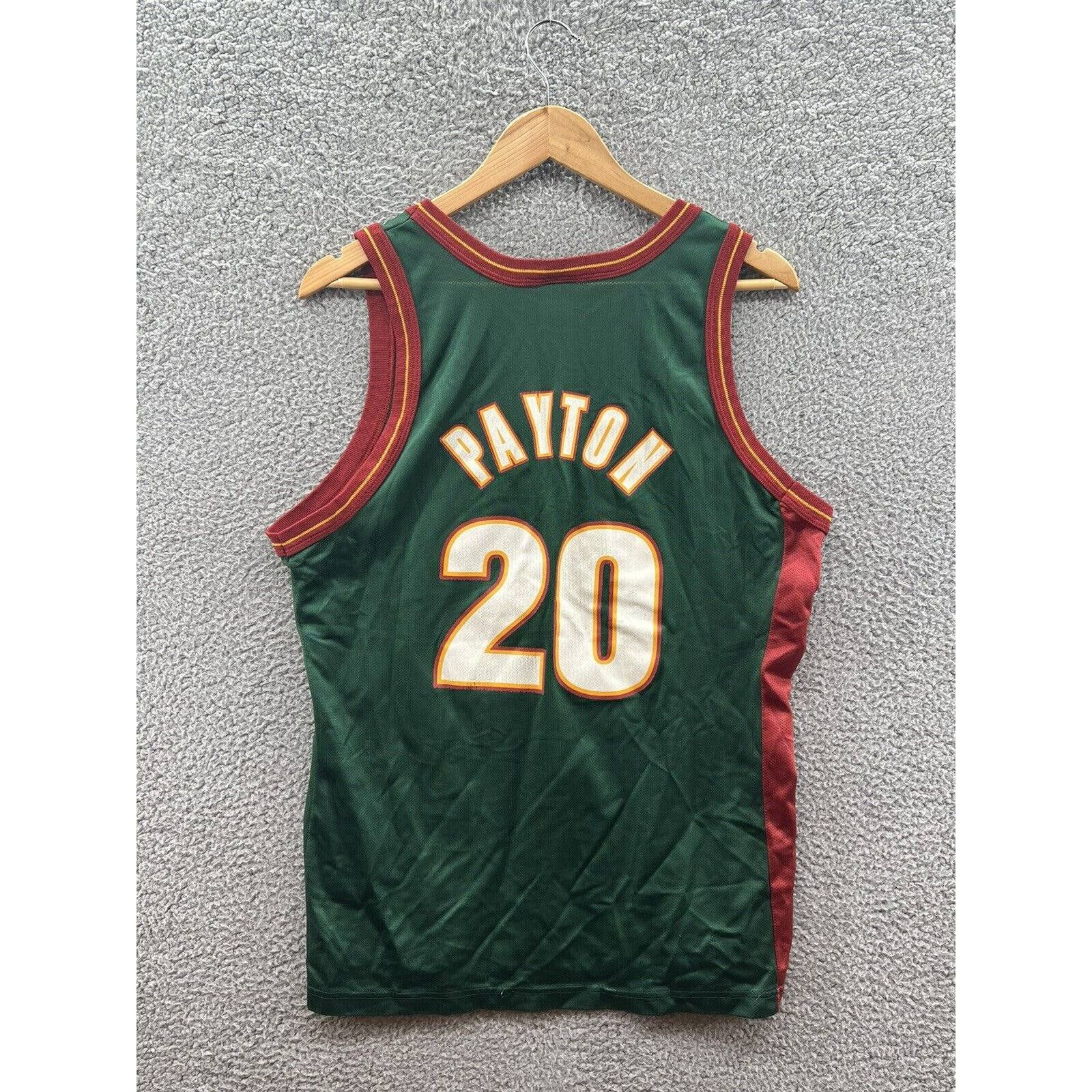 Champion Vintage Champion Gary Payton Seattle SuperSonics Jersey 40 Size US M / EU 48-50 / 2 - 2 Thumbnail