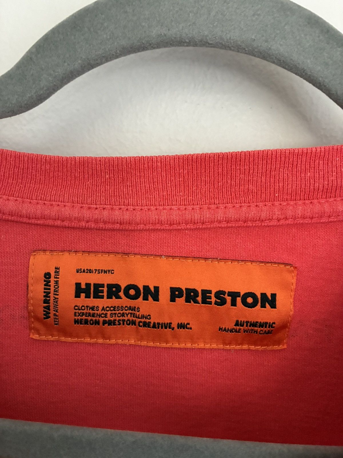 Heron Preston Heron Preston NASA T-shirt streetwear luxury designer army Size US L / EU 52-54 / 3 - 4 Thumbnail