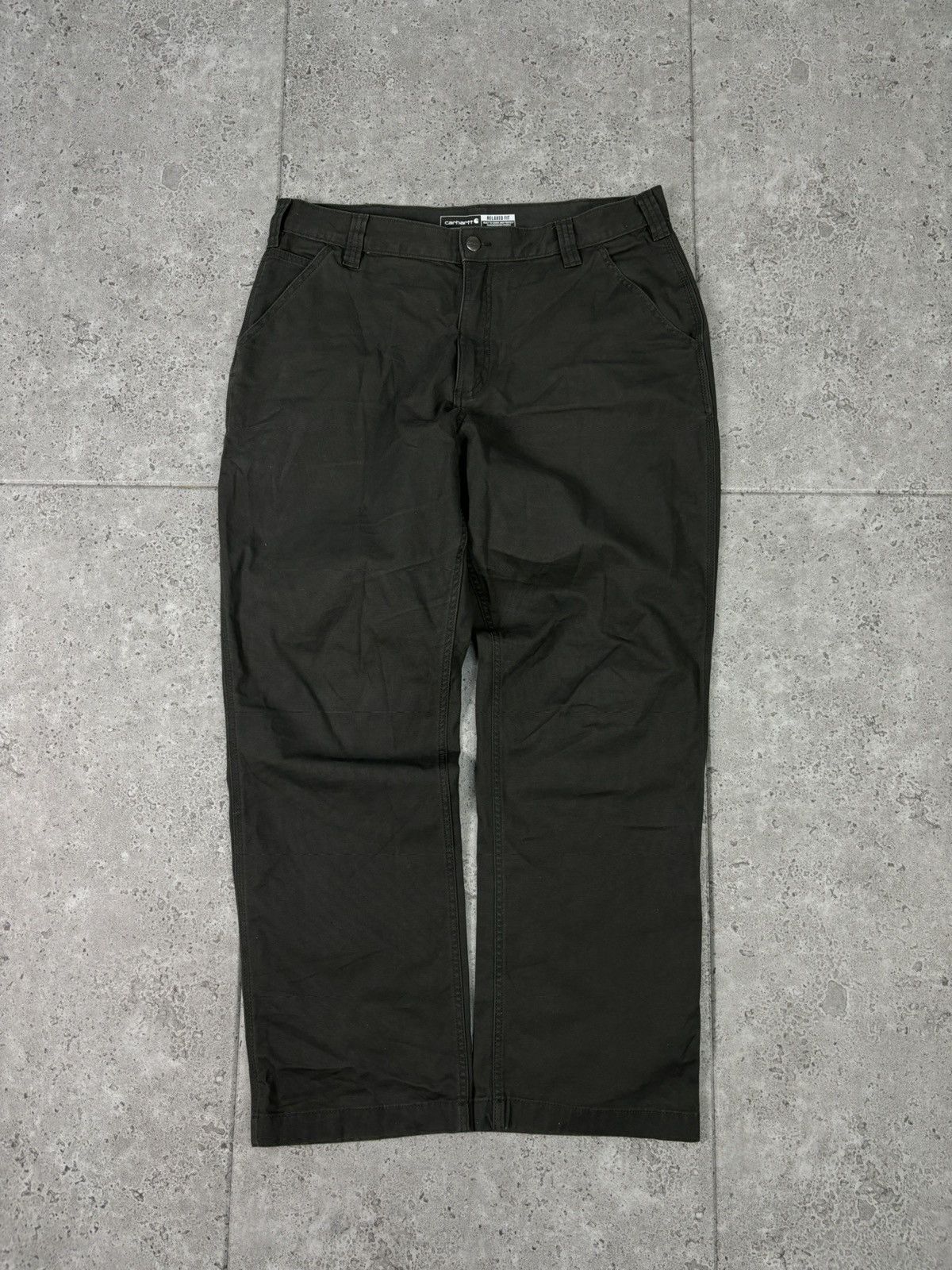 Carhartt × Vintage Crazy vintage y2k carhartt grey baggy denim pants japanese Size US 36 / EU 52 - 6 Thumbnail