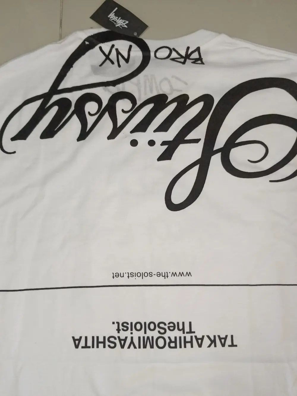 Stussy × Takahiromiyashita The Soloist. Stussy x Takahiromiyashita The Soloist World Tour T-shirt Size US L / EU 52-54 / 3 - 8 Thumbnail