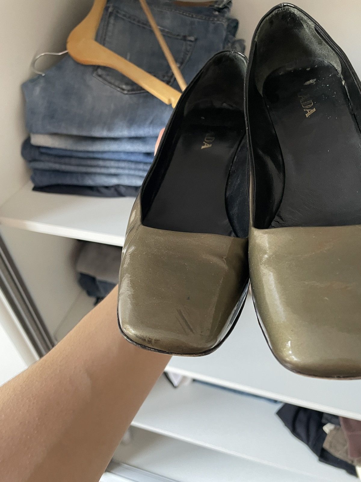 Prada Prada Gradient Leather Vero Cuoio Heels Size US 8.5 / IT 38.5 - 8 Thumbnail