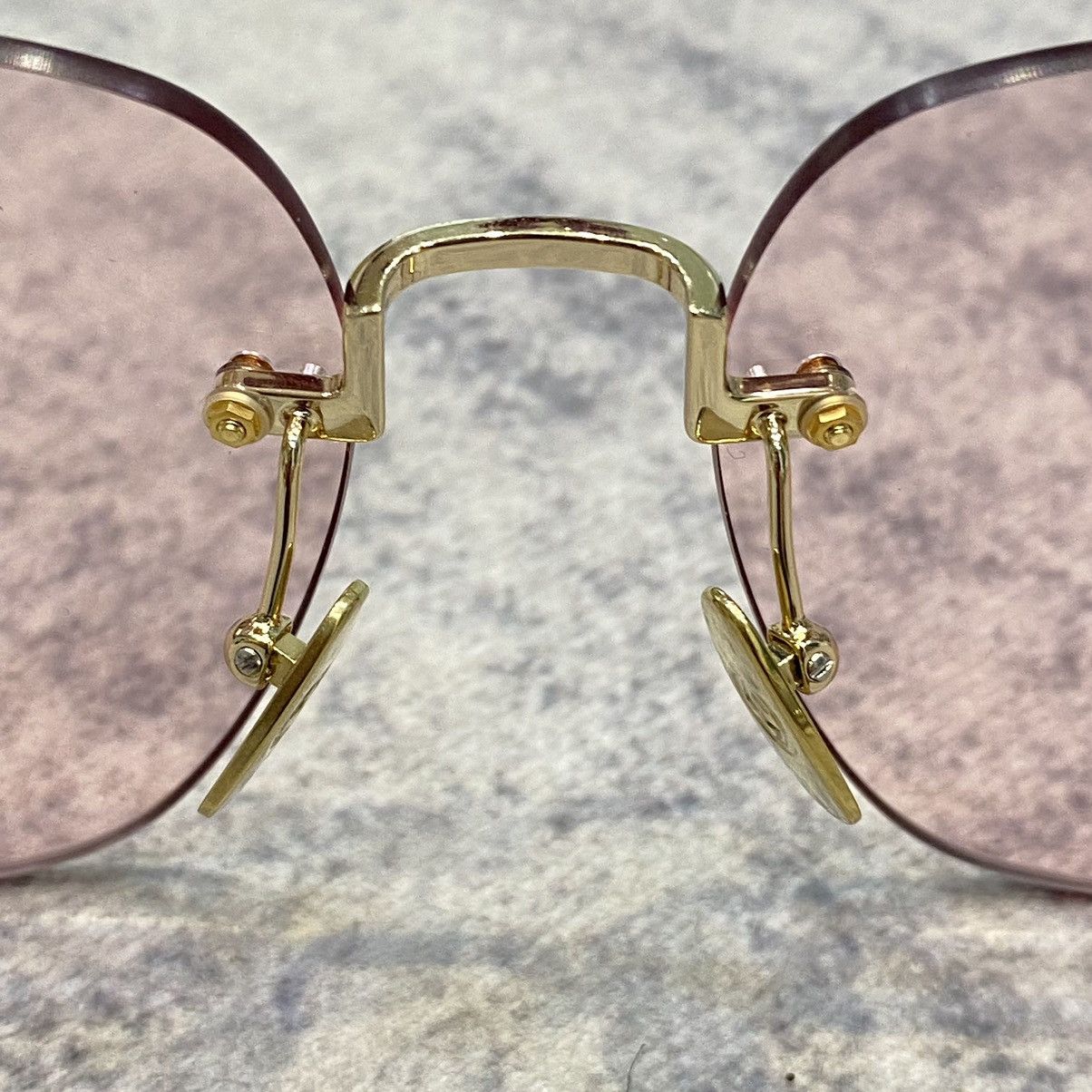 Gucci GUCCI GG1923SA 004 GOLD LIGHT PINK Size ONE SIZE - 4 Thumbnail