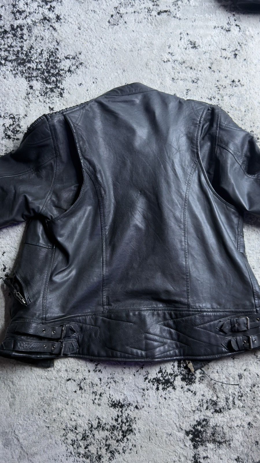 Other Black Leather jacket Size L / US 10 / IT 46 - 4 Thumbnail