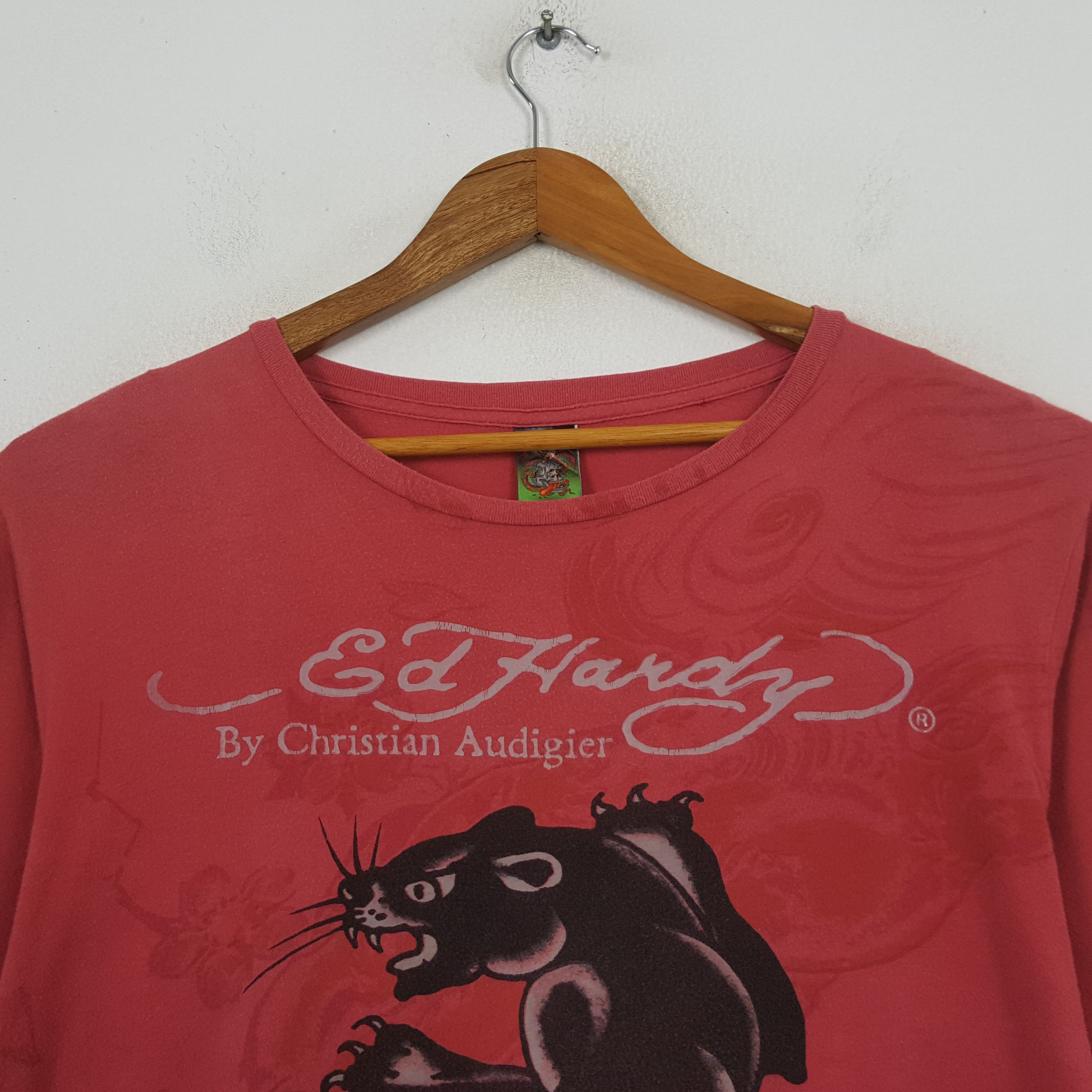 Ed Hardy Vintage ED Hardy Christian Audigier Long Sleeve T-shirt RR3 Size XXL / US 16-18 / IT 52-54 - 2 Thumbnail