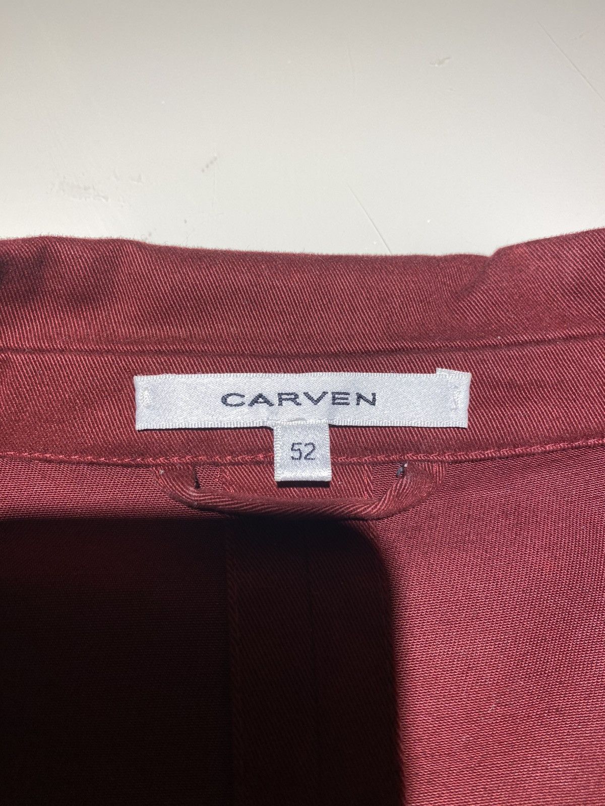 Carven Carven Paris Red/Burgundy Blazer Size 52 Size 52R - 6 Thumbnail