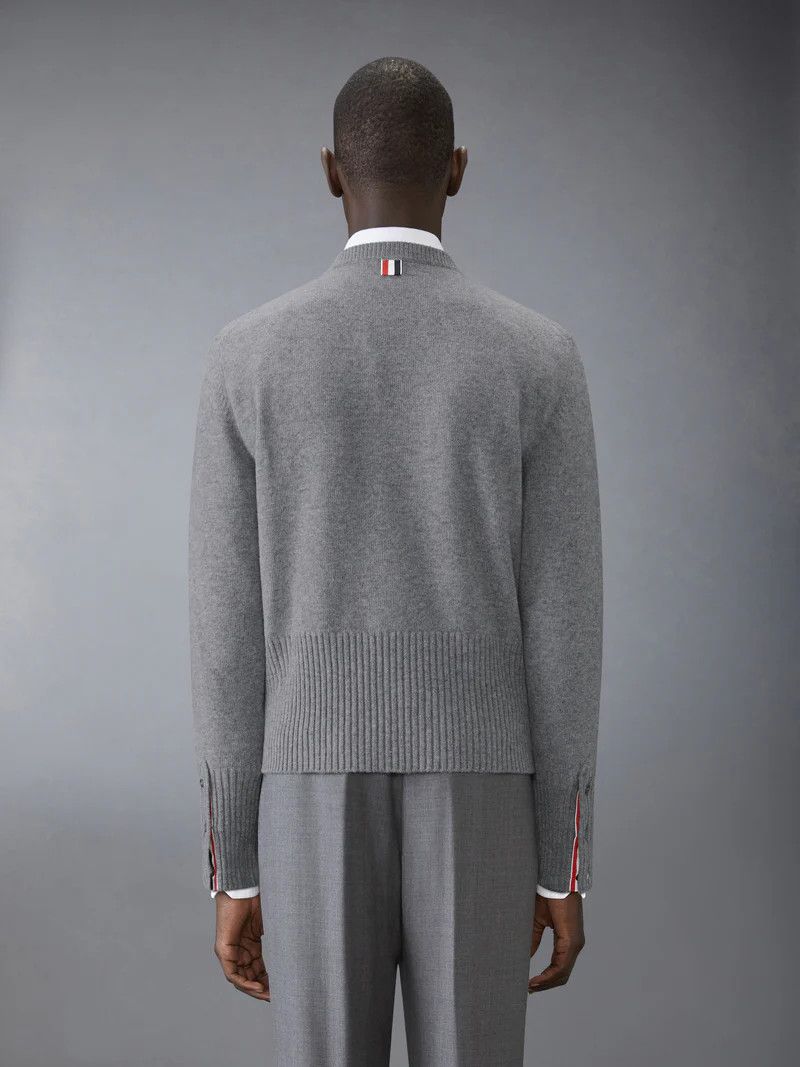 Thom Browne o1h1sh10525 Holiday Scenery Crew Neck Pullover in Grey Size US XL / EU 56 / 4 - 3 Thumbnail