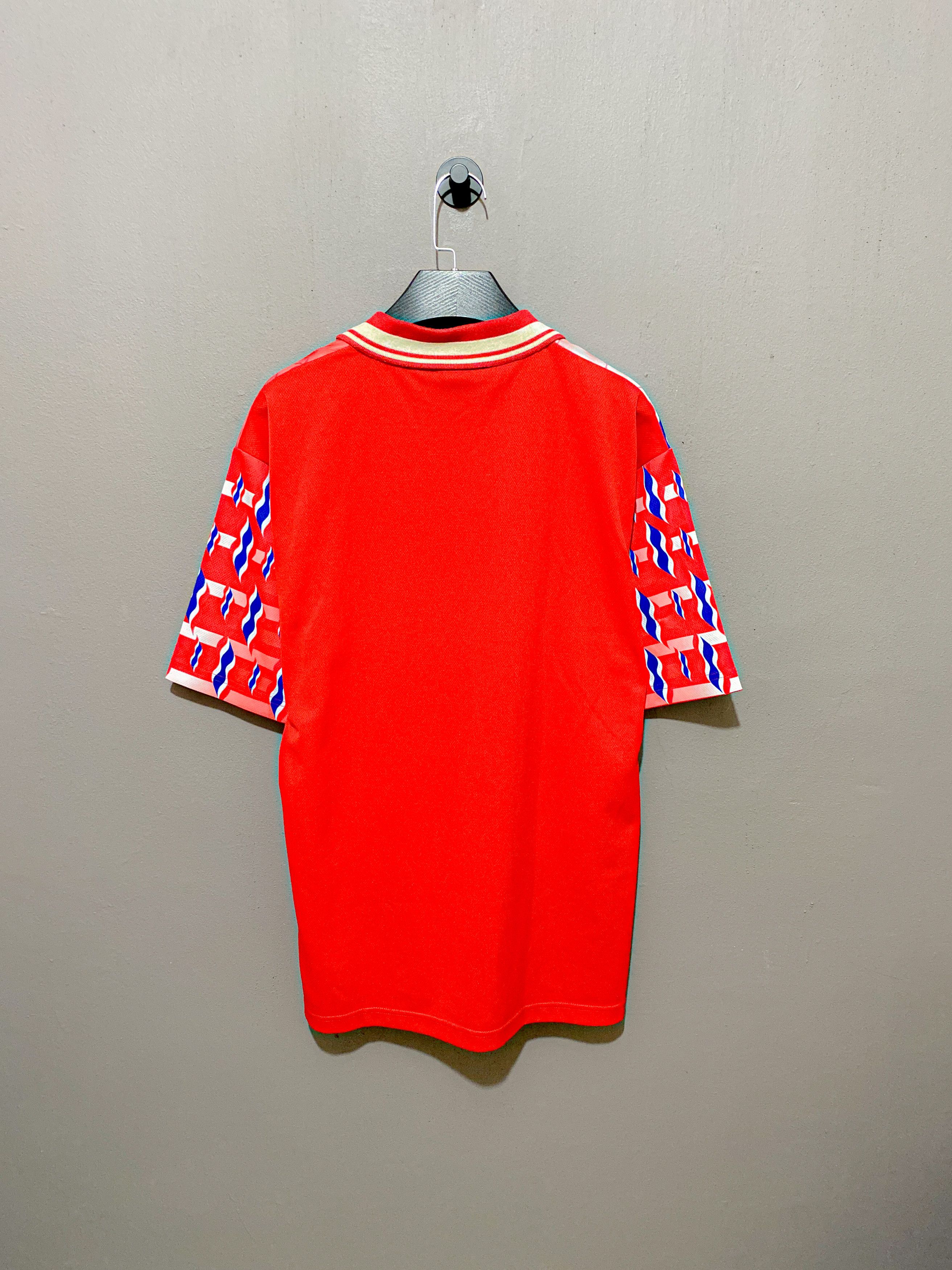 Vintage Ultra Rare Vintage Thailand Grand Sport 1998 Away Shirt Size US XL / EU 56 / 4 - 3 Thumbnail