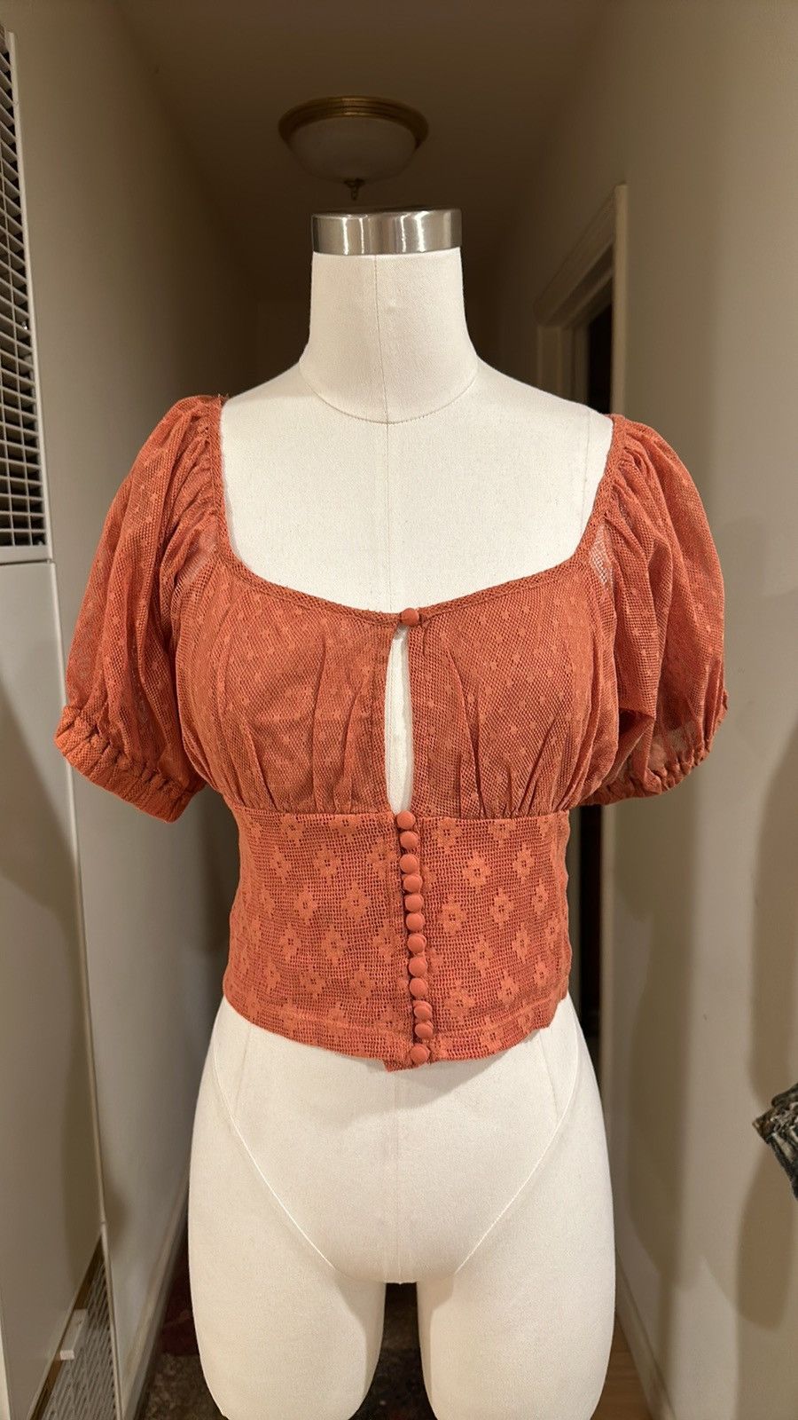 Free People NWT Heartstrings Top Size XS / US 0-2 / IT 36-38 - 2 Thumbnail