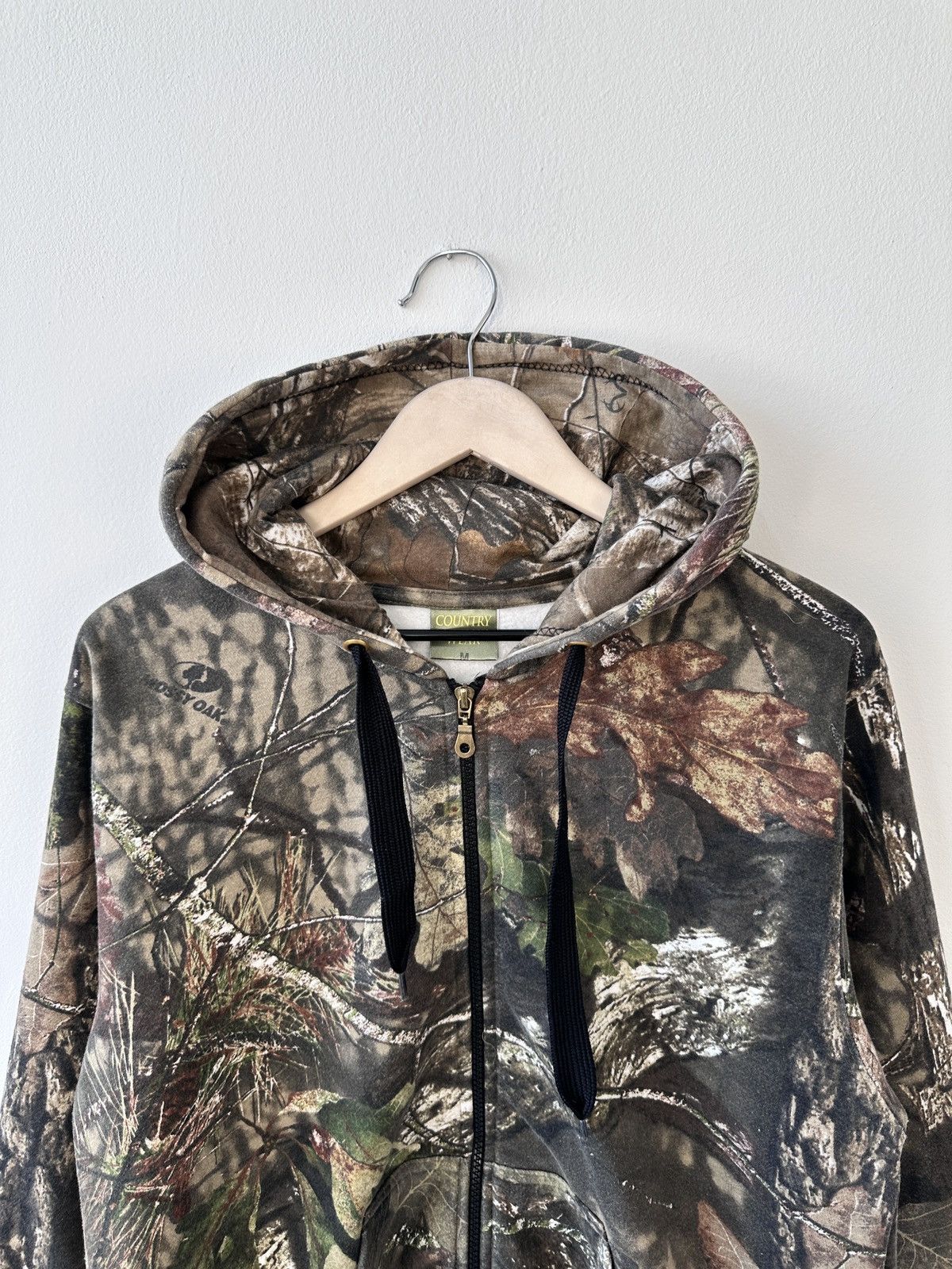 Other Mossy Oak Camo Hoodie M Country Wear Full Zip Camouflage Size US M / EU 48-50 / 2 - 5 Thumbnail