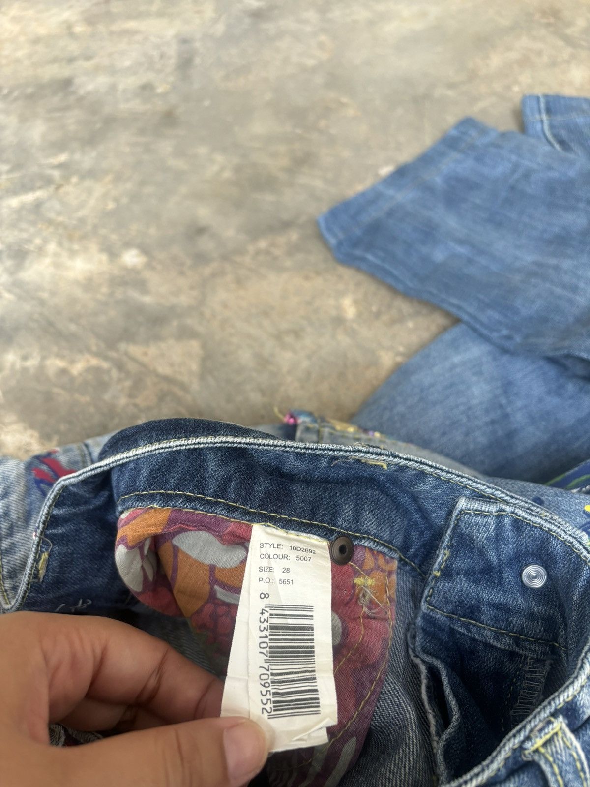 Hysteric Glamour Y2k Floral Hysteric Glamour style Denim Unisex Size US 28 / EU 44 - 12 Thumbnail