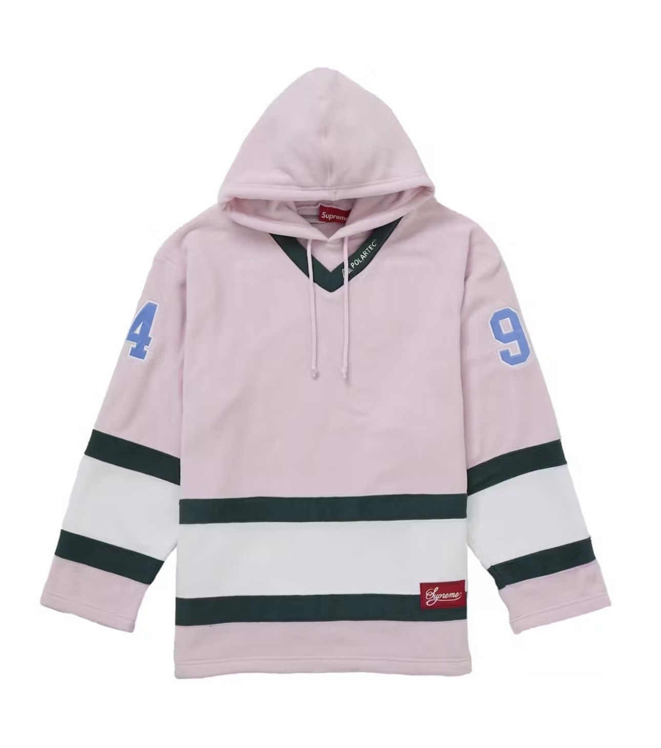 Supreme Supreme Polartec Hooded Hockey Jersey Size US L / EU 52-54 / 3 - 1 Thumbnail