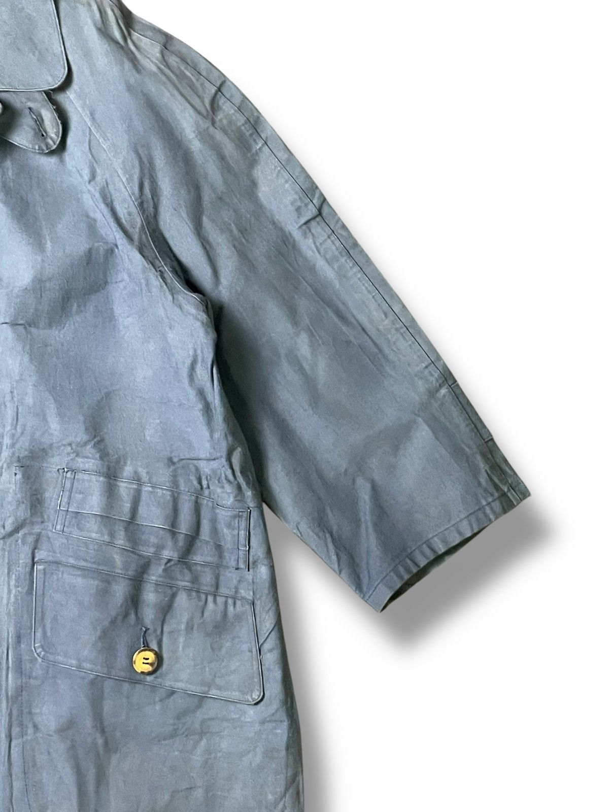 Hermes Vintage Hermes Waxed Cotton Jacket (52) Size US M / EU 48-50 / 2 - 5 Thumbnail