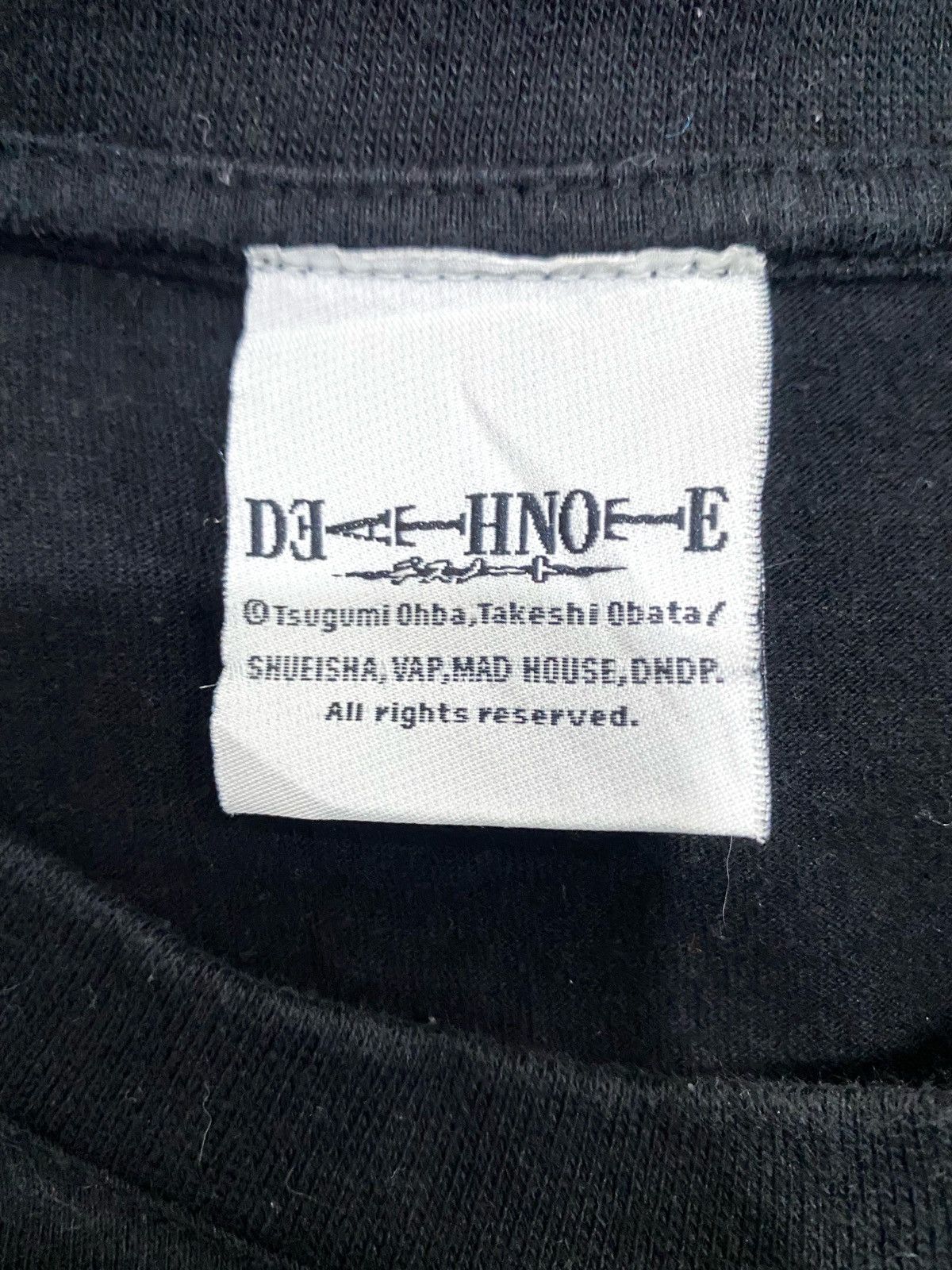 Anime Death Note Japanese Anime T shirt Size US M / EU 48-50 / 2 - 7 Thumbnail
