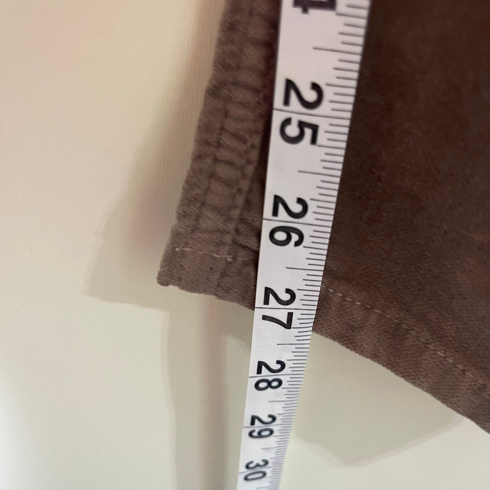 Brunello Cucinelli Brunello Cucinelli chocolate velvet mid rise trousers sz 10 Size 32" / US 10 / IT 46 - 5 Thumbnail