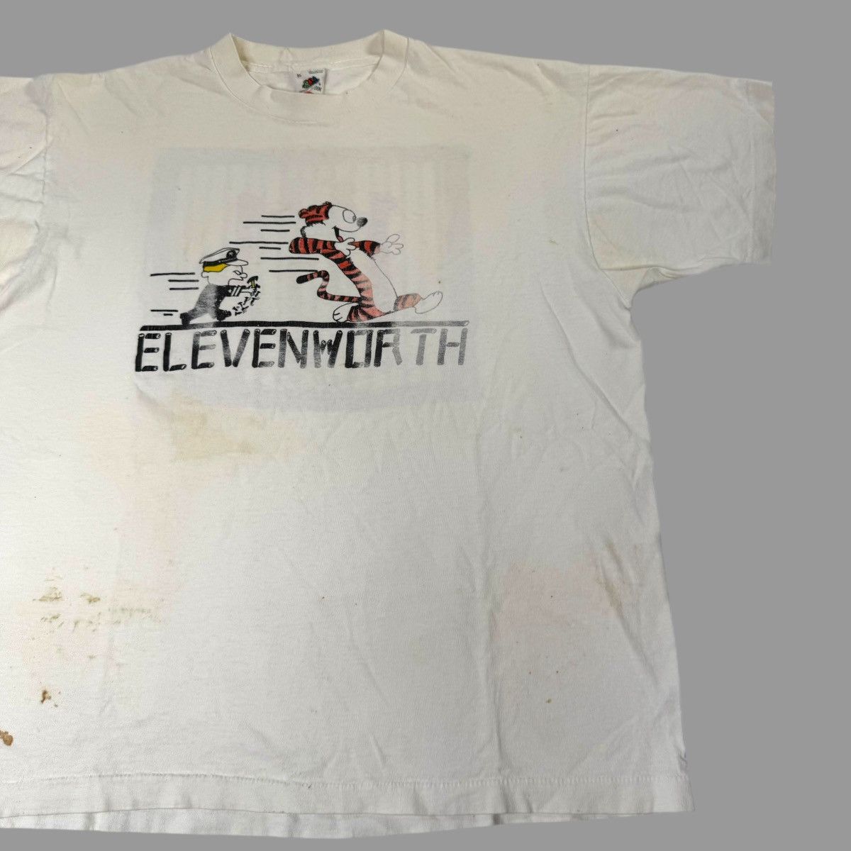 Vintage Vintage 1990s elevenworth tshirt Size US XL / EU 56 / 4 - 3 Thumbnail