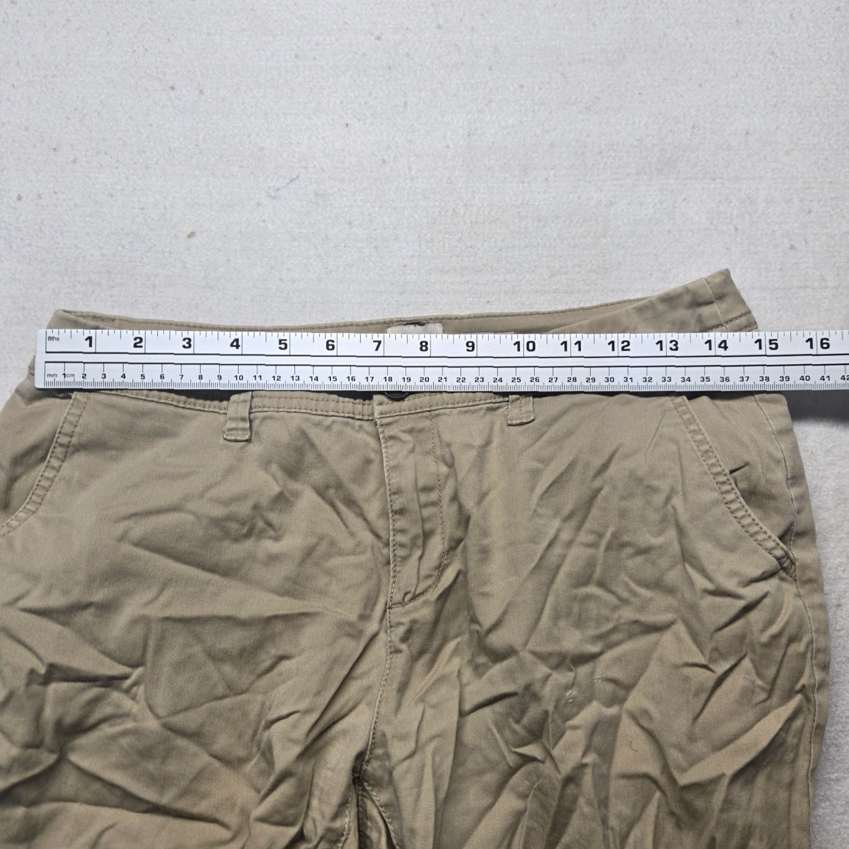 Vintage A New Day Dress Pants Brown Women Size 6 Stretch Flat Front Skinny Classic Dress Pants Womens Size 28" / US 6 / IT 42 - 4 Thumbnail