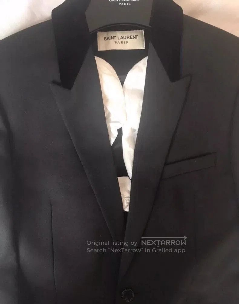 Other Saint Laurent Paris Gray Long Coat. Size US XL / EU 56 / 4 - 2 Thumbnail