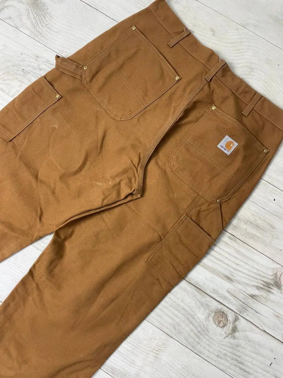 Carhartt Vintage Carhartt Double Knee Carpenter Pants 90s Distrissed Size US 34 / EU 50 - 16 Thumbnail