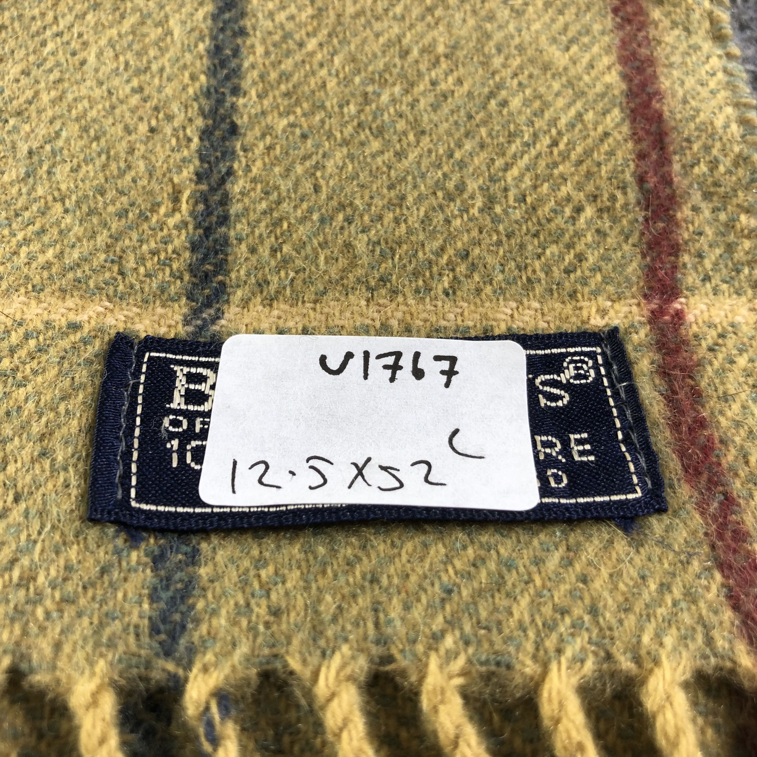 Burberry Burberrys Cashmere Scarf Muffler V1767 Size ONE SIZE - 10 Thumbnail