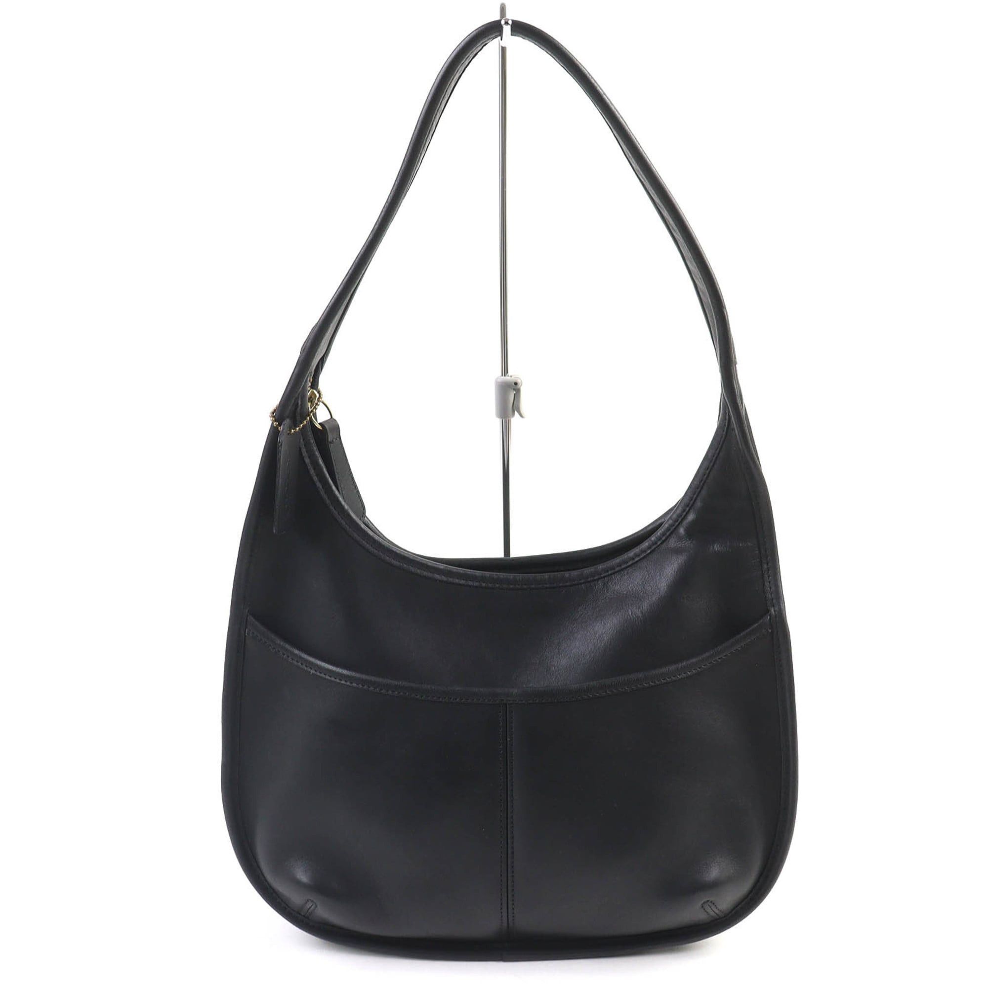 Coach Vintage Coach 9033 Ergo Old glove leather one-shoulder bag, semi-shoulder black, women's Size ONE SIZE - 1 Thumbnail