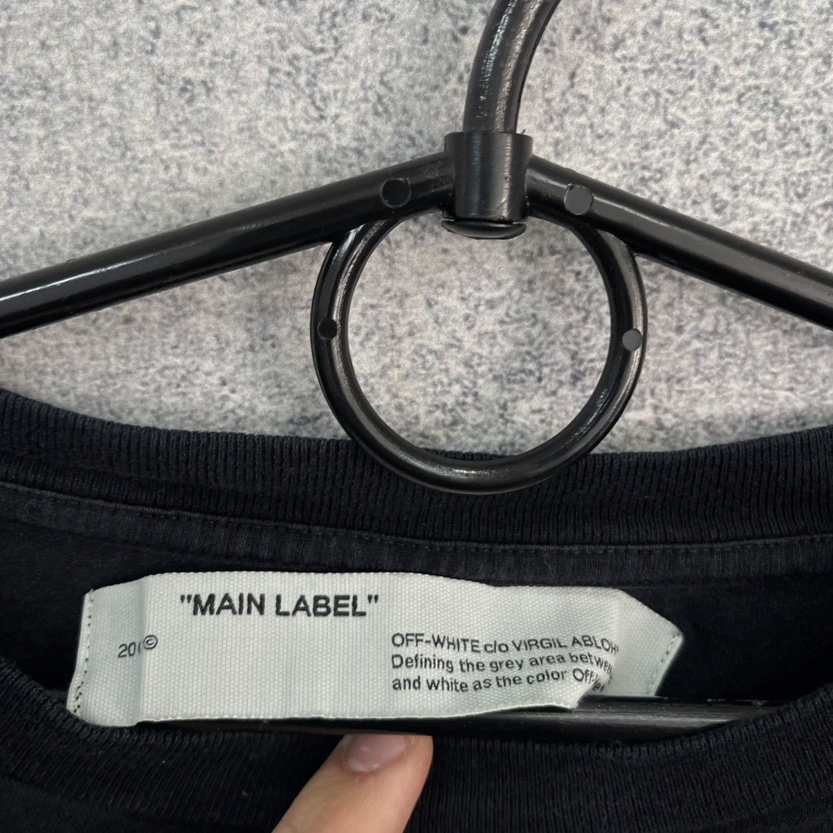 Off-White Off White Long Sleeve Big Logo Black Size US S / EU 44-46 / 1 - 13 Thumbnail