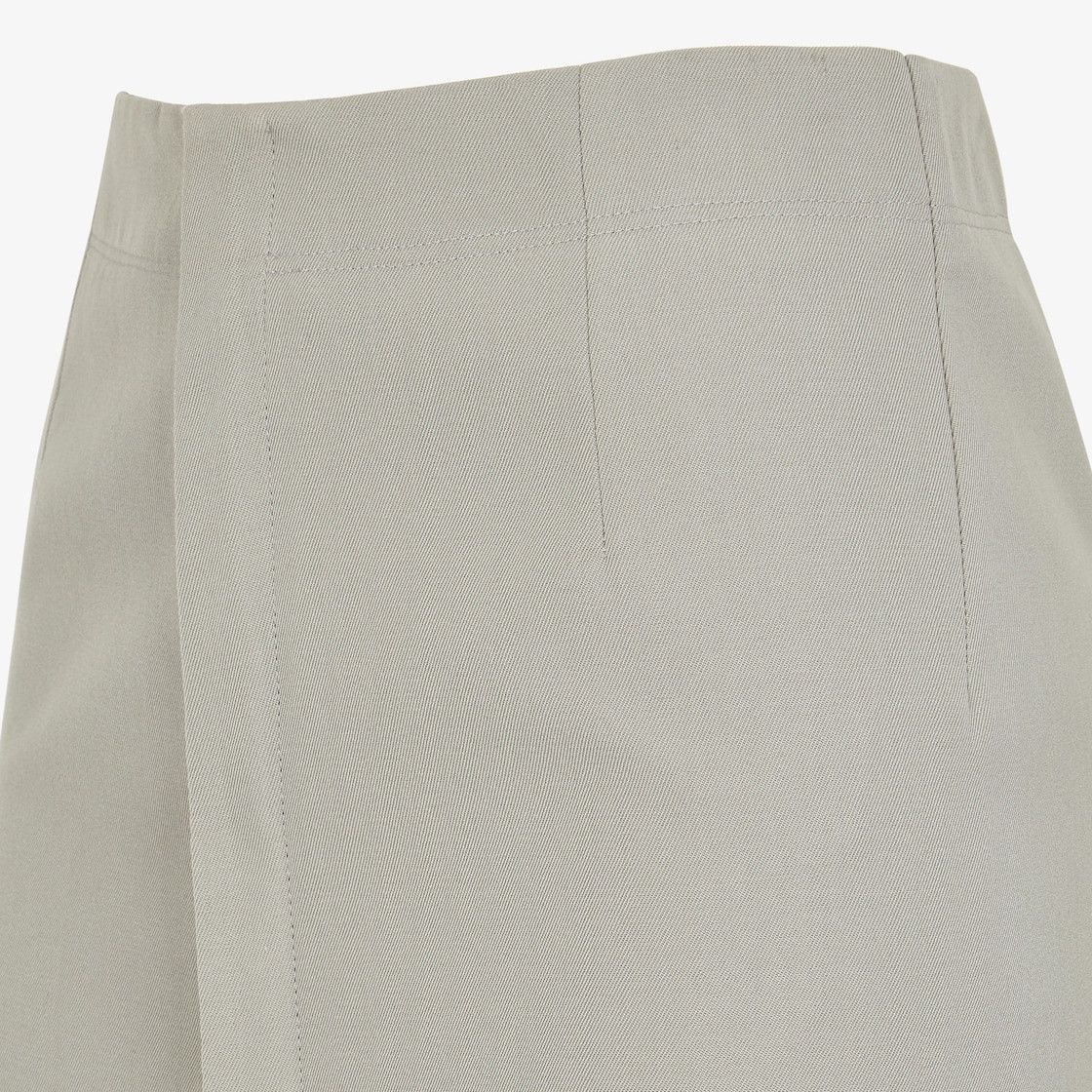 Fendi o1s1wg110925 Skirt in Grey Size 28" / US 6 / IT 42 - 3 Thumbnail