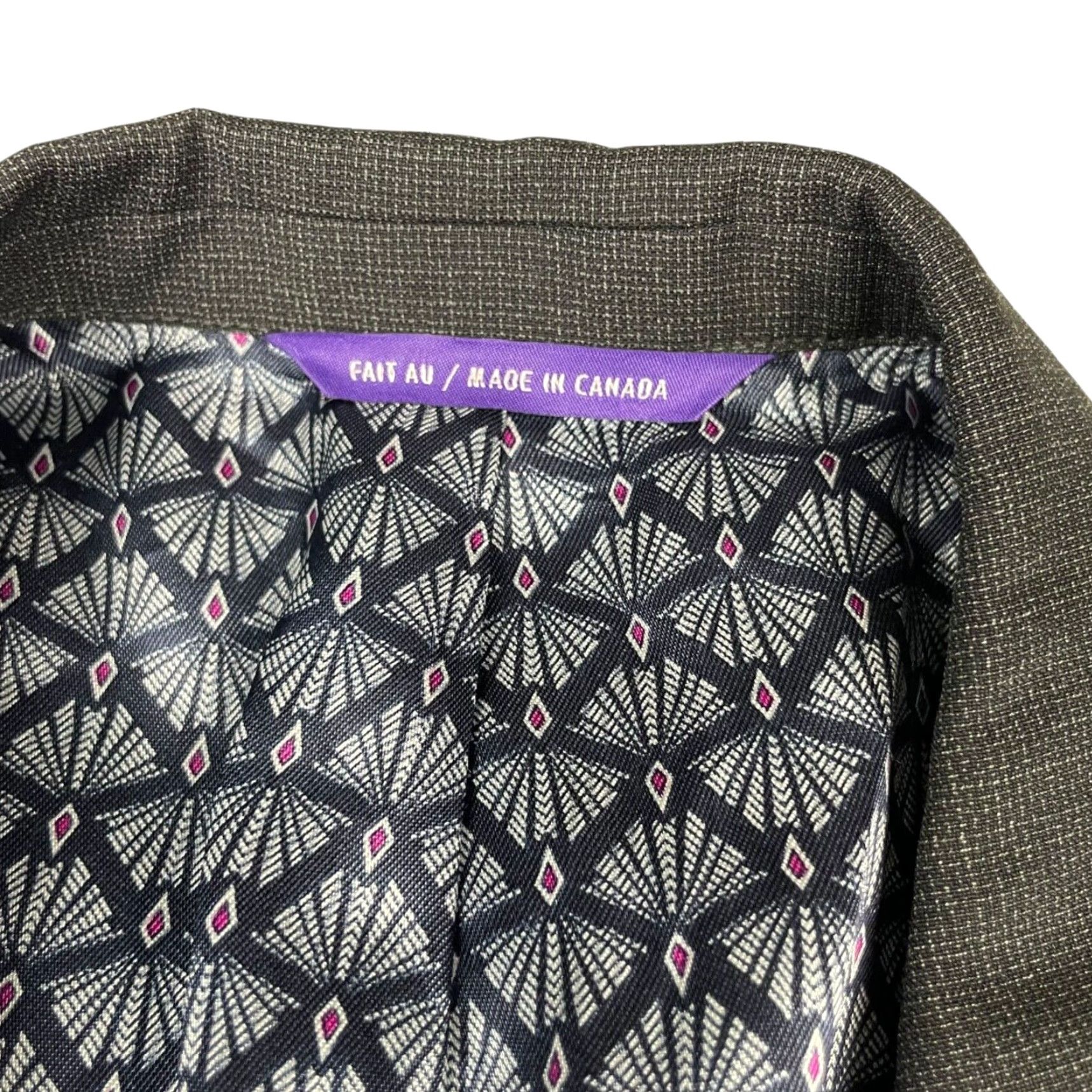 Ted Baker Ted Baker Endurance 100% Wool 2-Button Blazer Gray 42R US Men's Size 42R - 5 Thumbnail