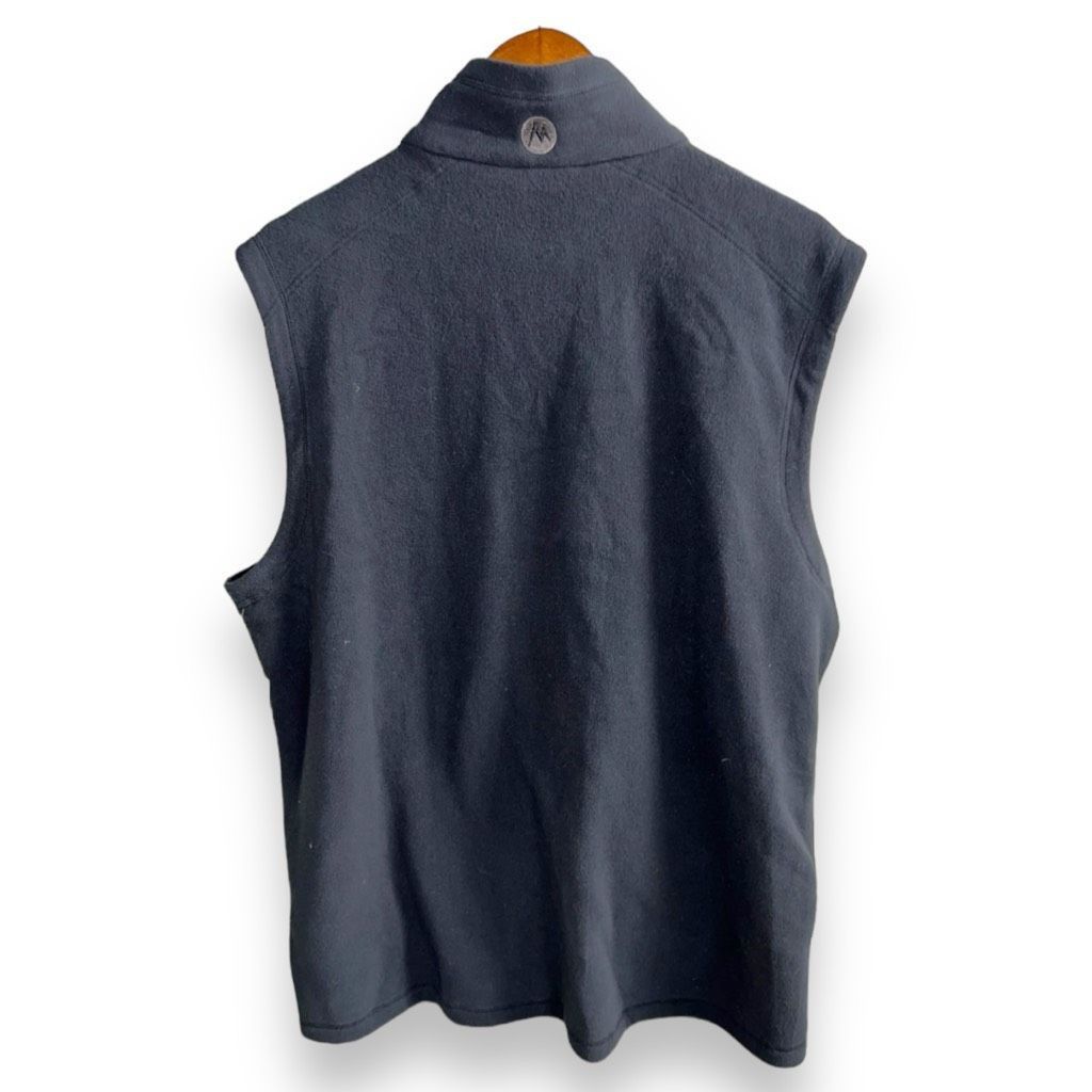 Marmot NWT Marmot Black Full Zip Fleece Rocklin Vest Size L Size US L / EU 52-54 / 3 - 8 Thumbnail