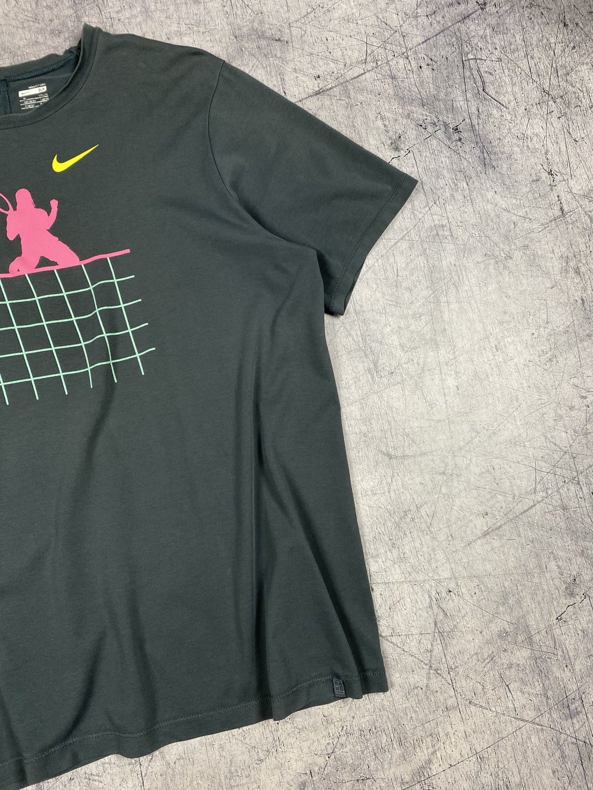 Nike × Vintage Vintage Nike Court T Shirt Tee Size US M / EU 48-50 / 2 - 4 Thumbnail