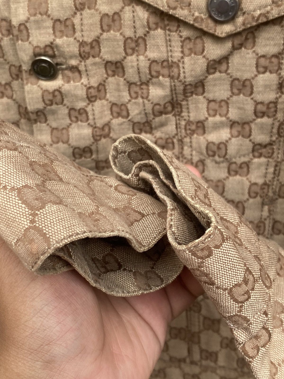 Gucci Tom Ford Gucci GG Jacquard Monogram Jacket Size US M / EU 48-50 / 2 - 8 Thumbnail