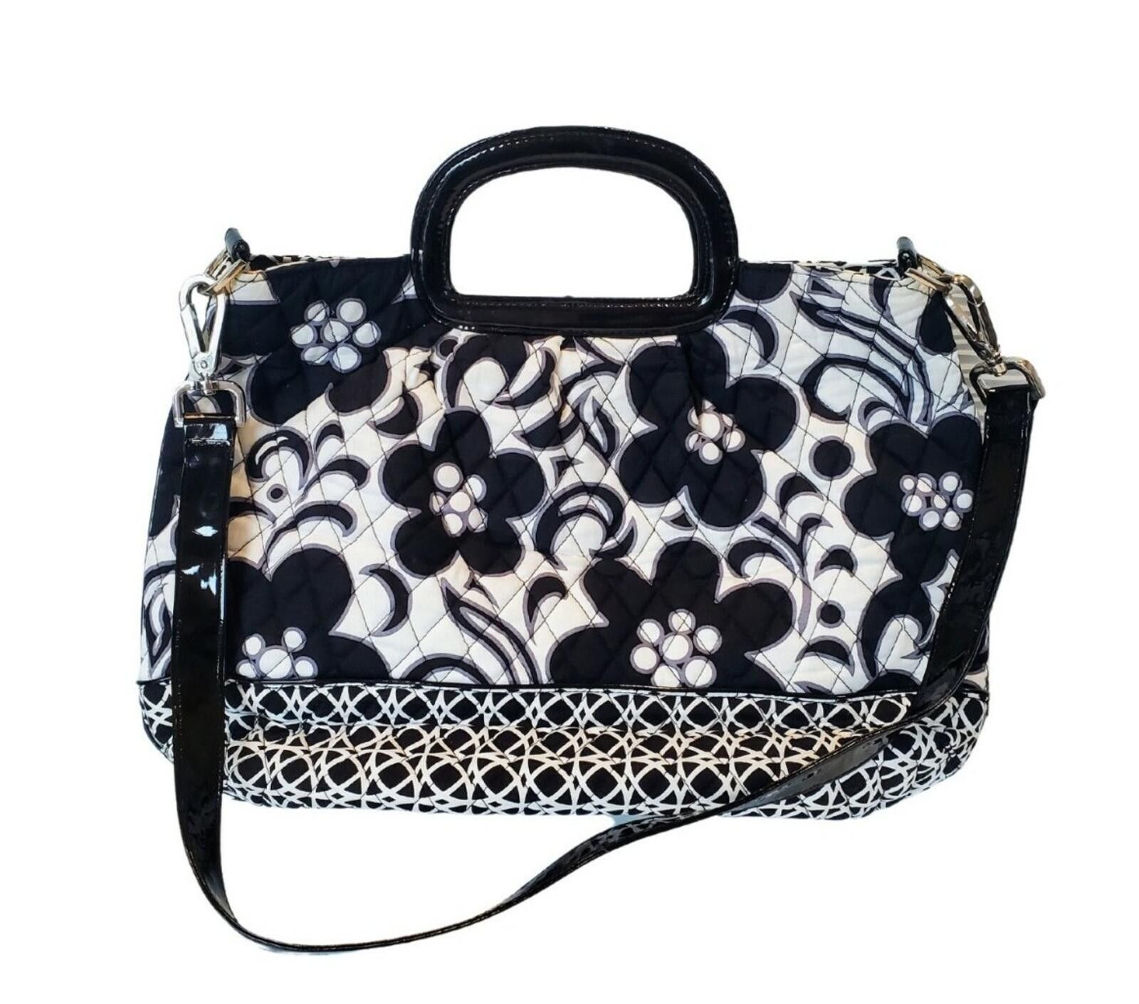 Other Vera Bradley Night & Day Pattern Black & White Shoulder Bag Size ONE SIZE - 2 Thumbnail
