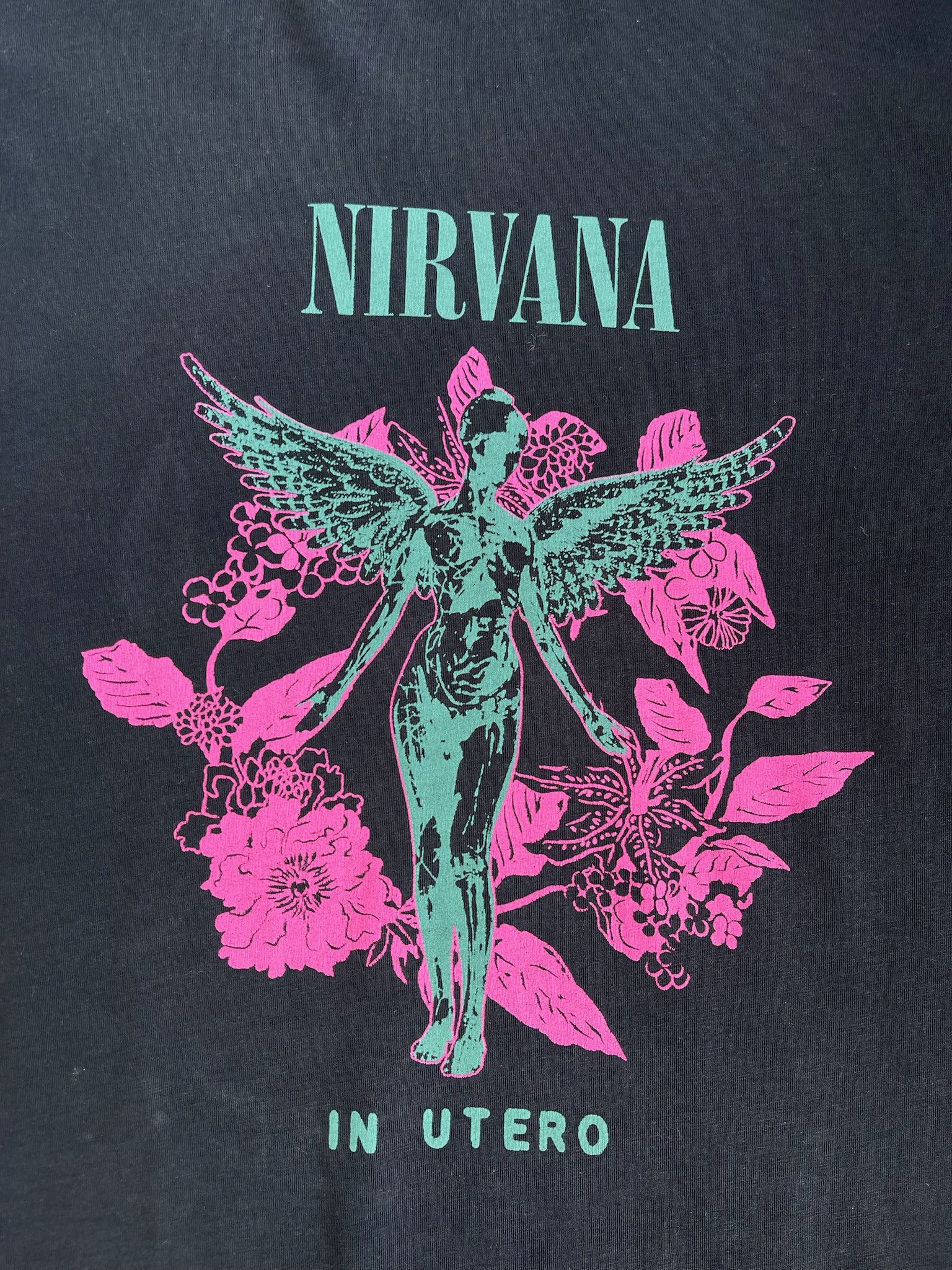 Nirvana Vintage Nirvana In Utero t-shirt Size US L / EU 52-54 / 3 - 4 Thumbnail