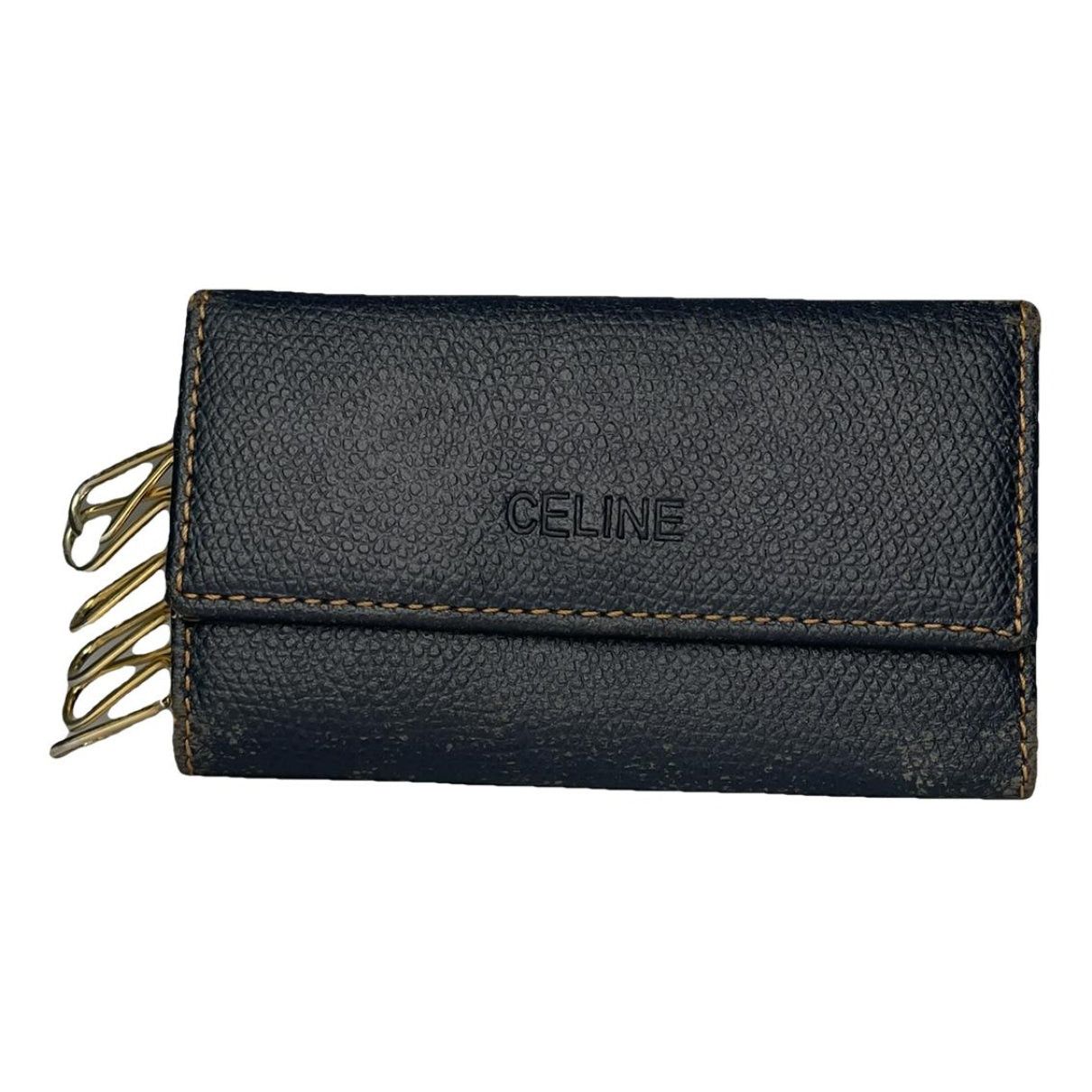 Celine Navy Leather Purse Size ONE SIZE - 1 Thumbnail