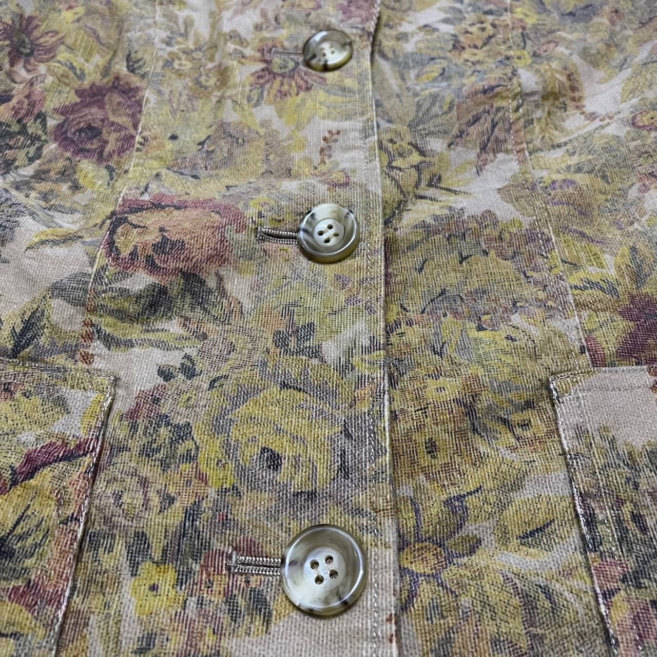Longchamp Vintage Longchamp Floral Stretch Jacket Size M / US 6-8 / IT 42-44 - 5 Thumbnail