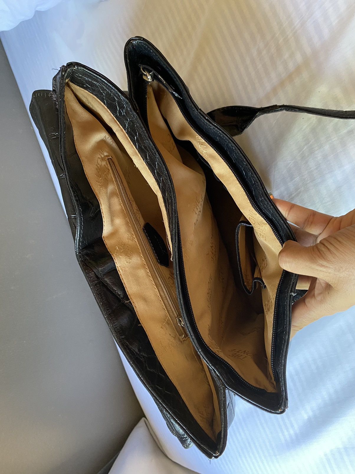Designer × Vintage The monte Black handbag Size ONE SIZE - 18 Thumbnail