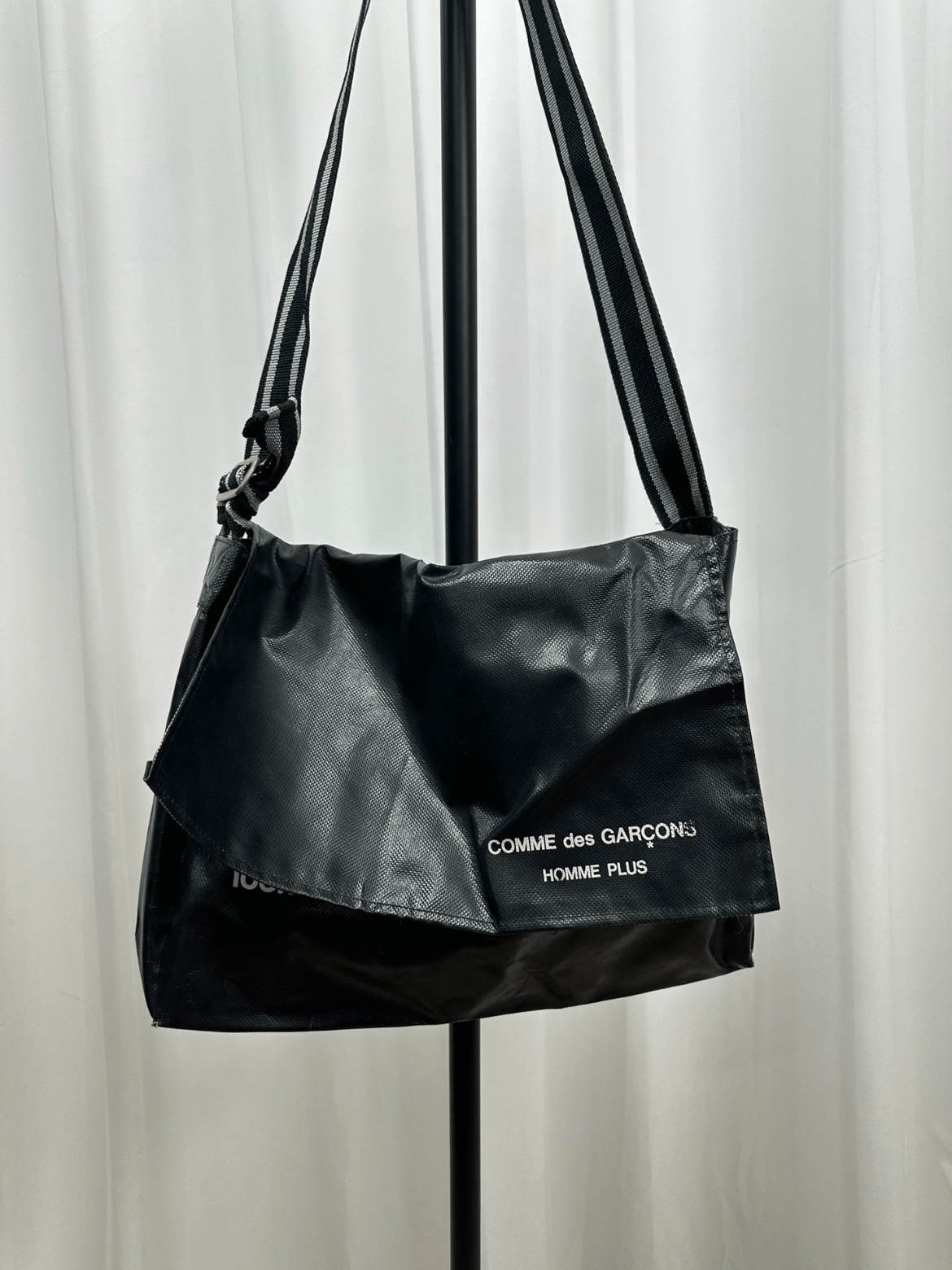 90S Comme Des Garcons Homme Plus Waterproof Nylon Bag