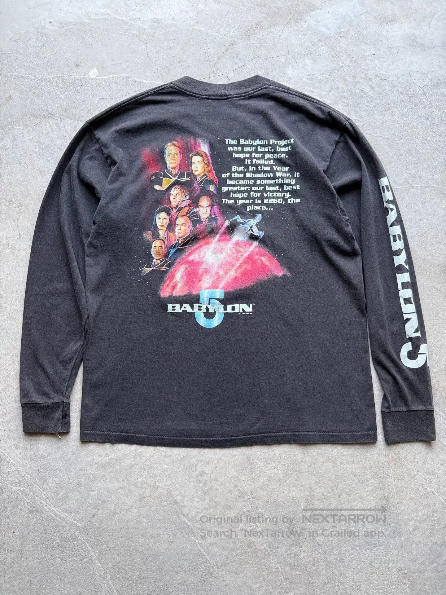 Vintage Vintage 90s Babylon 5 Sci. Size US L / EU 52-54 / 3 - 4 Thumbnail