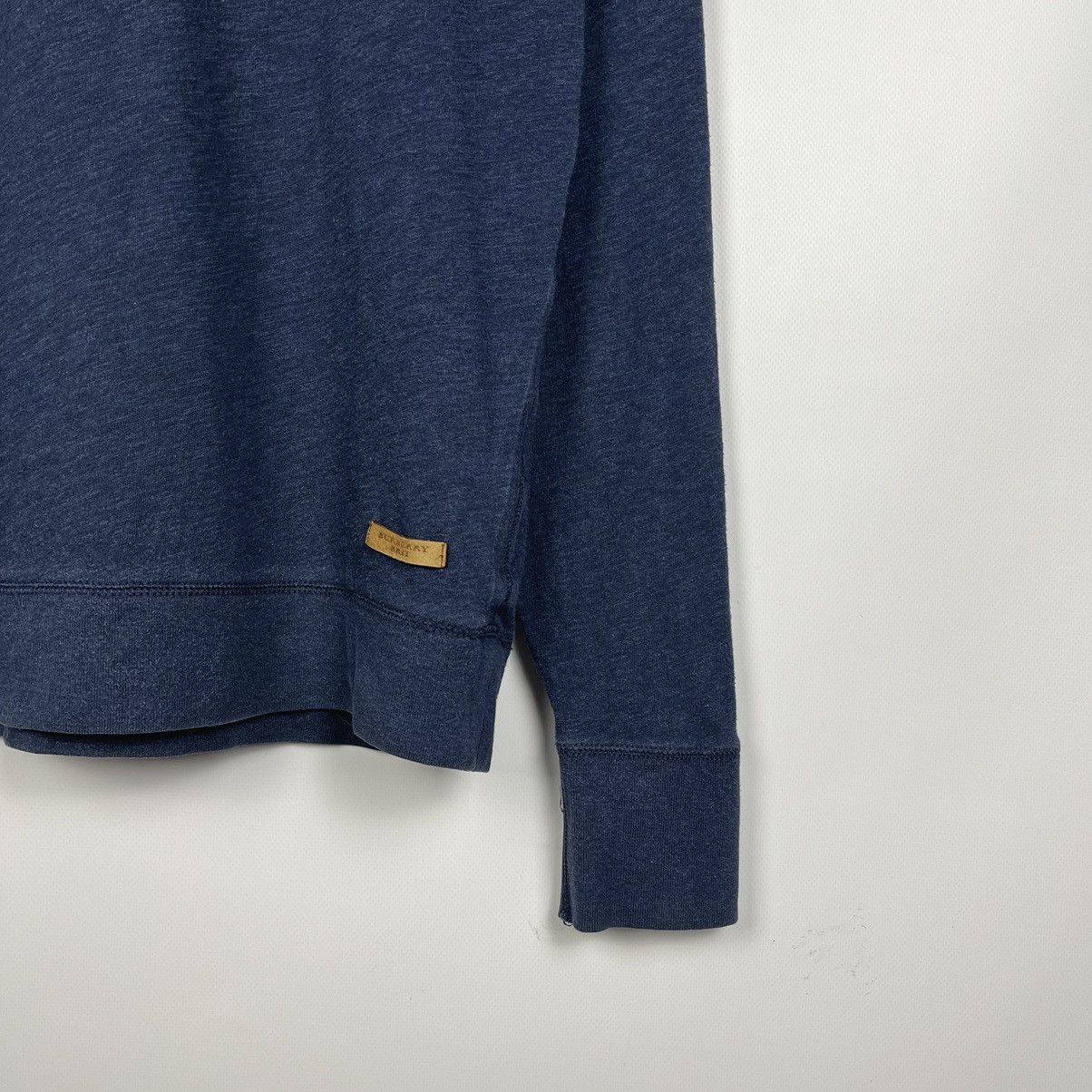 Burberry Luxury Burberry Brit Elbow Patch Checkered Sweater Size US M / EU 48-50 / 2 - 9 Thumbnail