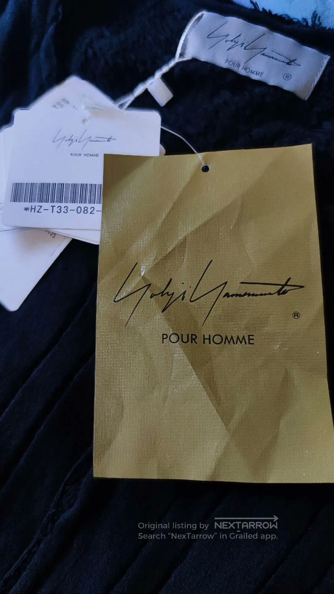Yohji Yamamoto Yohji Yamamoto Black T. Size US L / EU 52-54 / 3 - 8 Thumbnail