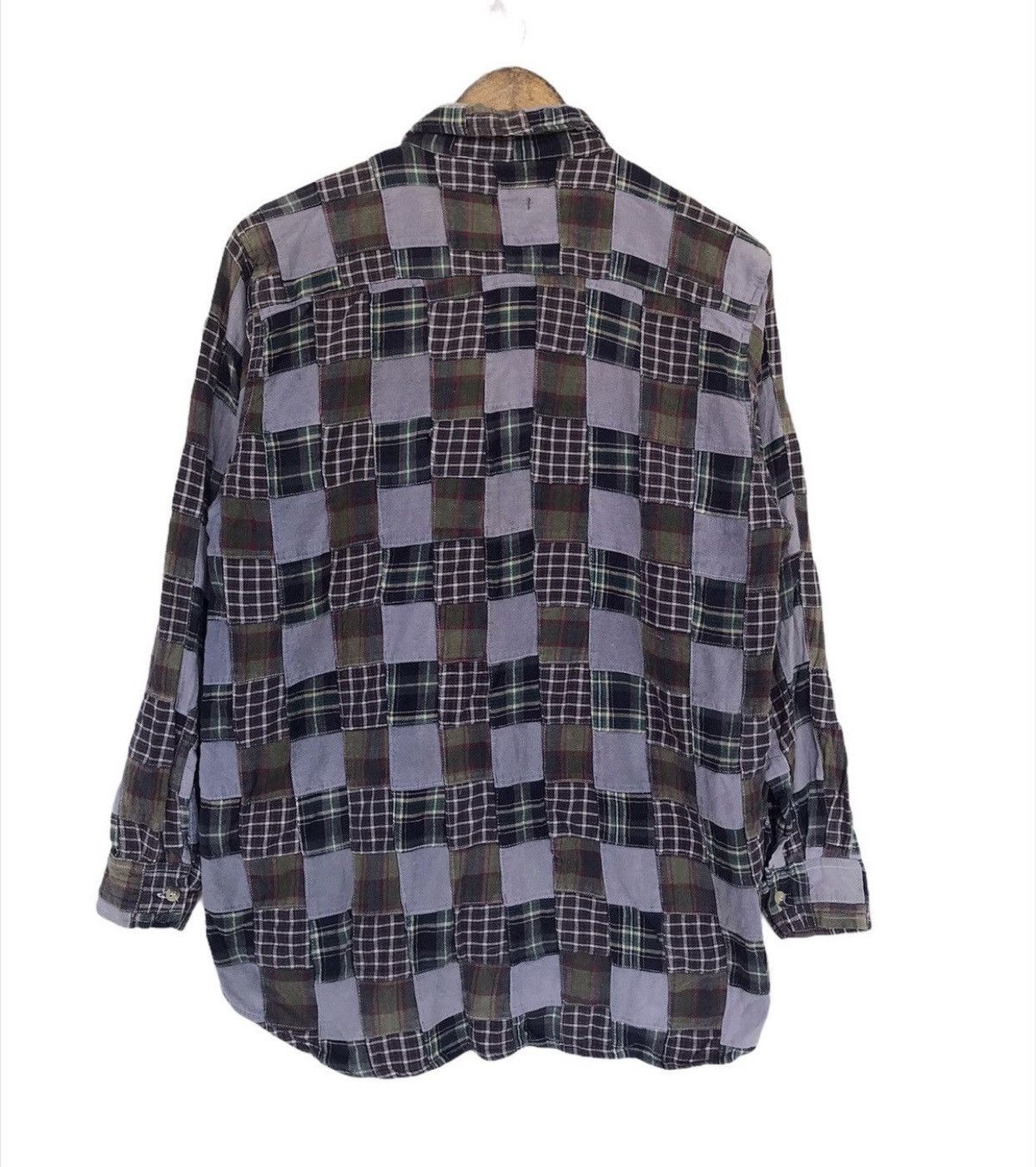RRL Ralph Lauren × Ralph Lauren × Vintage Vintage Polo Ralph Lauren Patchwork Size US L / EU 52-54 / 3 - 3 Thumbnail