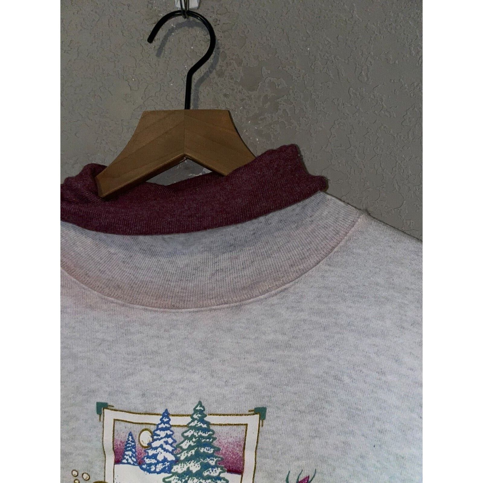 Vintage Vintage Gray Sweatshirt HL Miller Winter Crewneck 90s VTG L Size US L / EU 52-54 / 3 - 7 Thumbnail