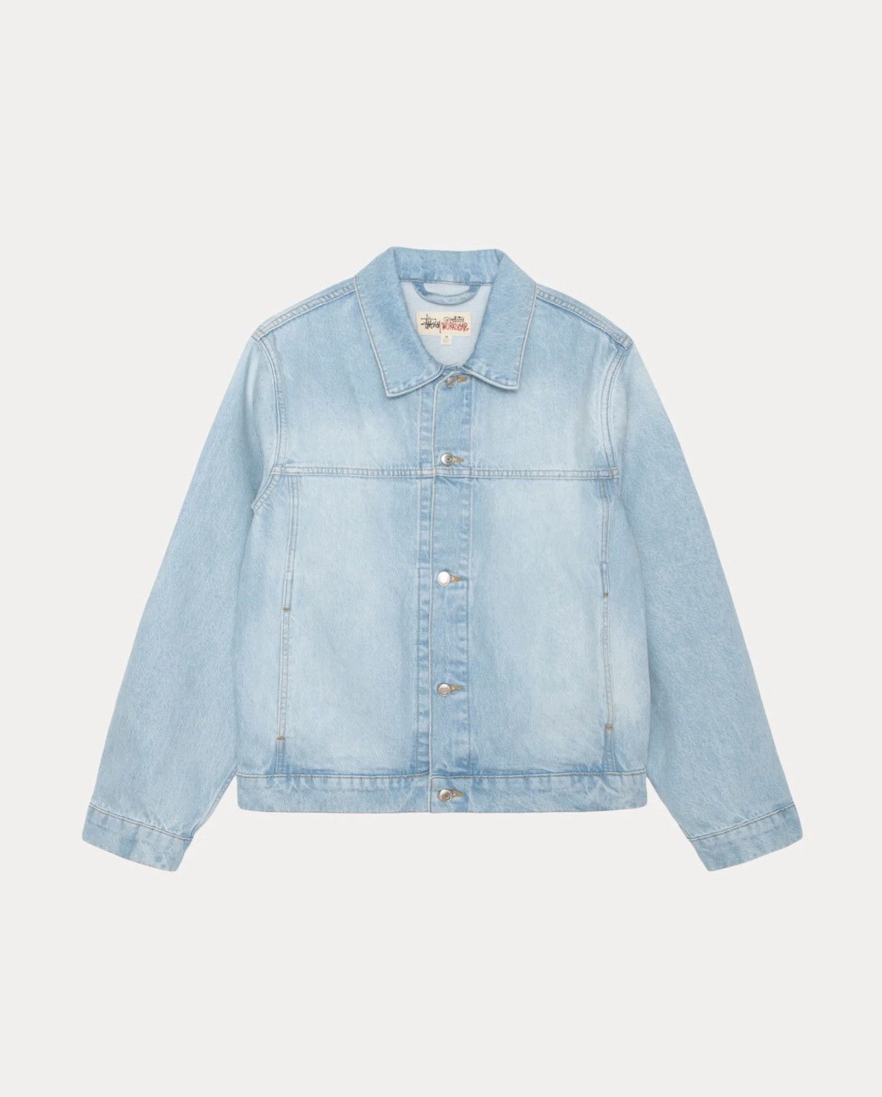 Stussy Stussy Denim Trucker Jacket “Light Wash” Large Size US L / EU 52-54 / 3 - 11 Thumbnail